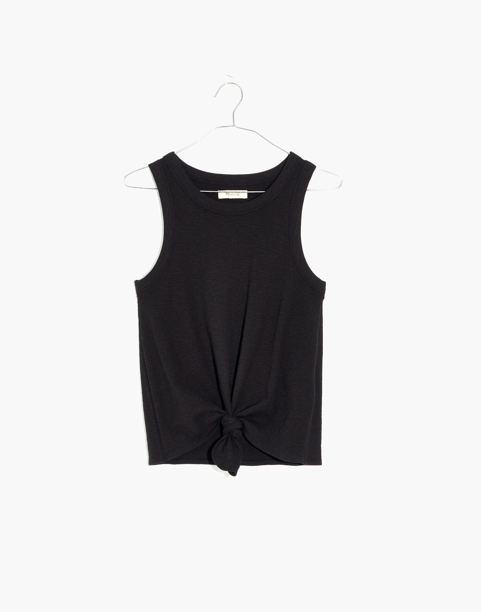 Audio Knot-Front Tank Top