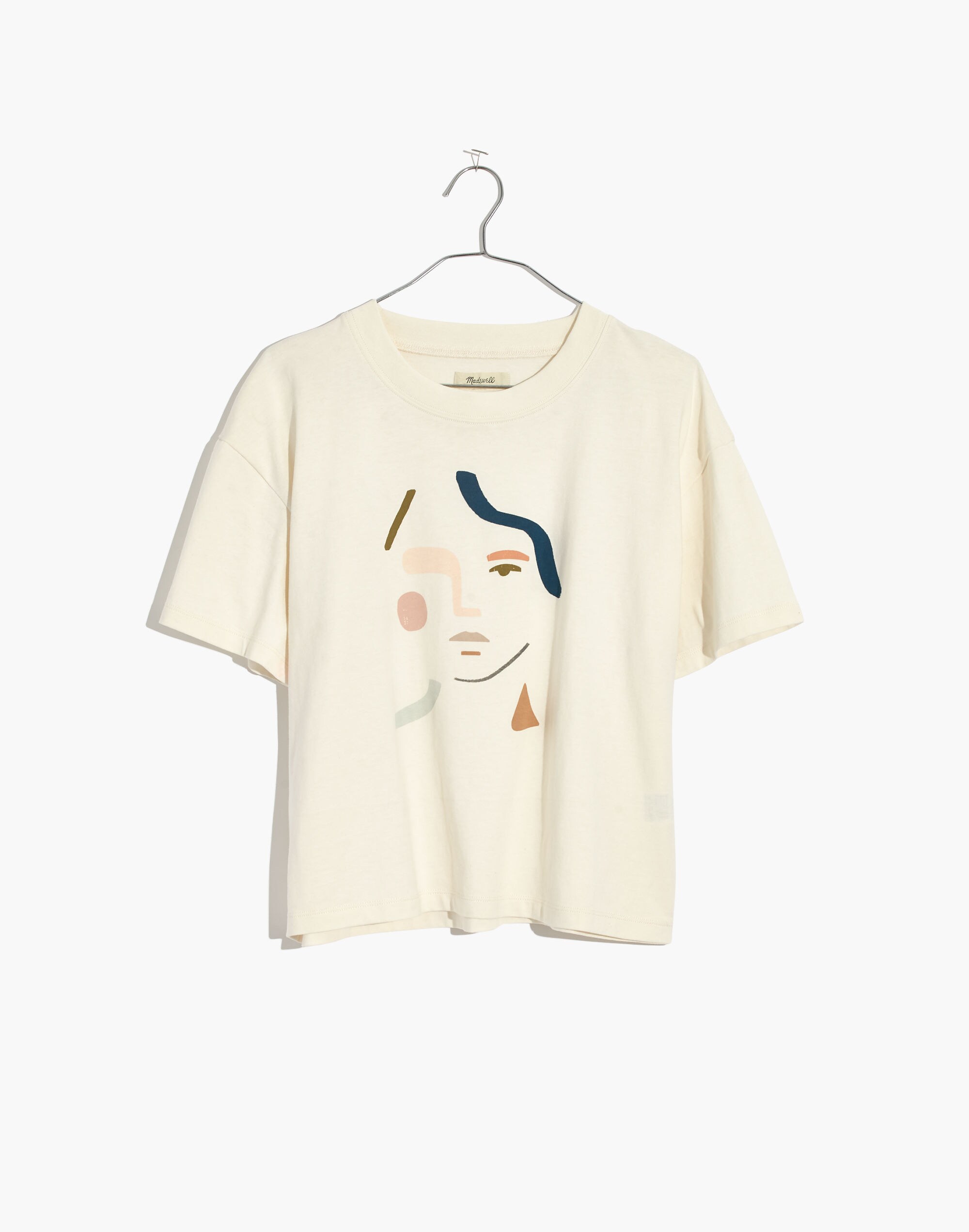 Madewell in Residence x Kit Agar Easy Crop Tee