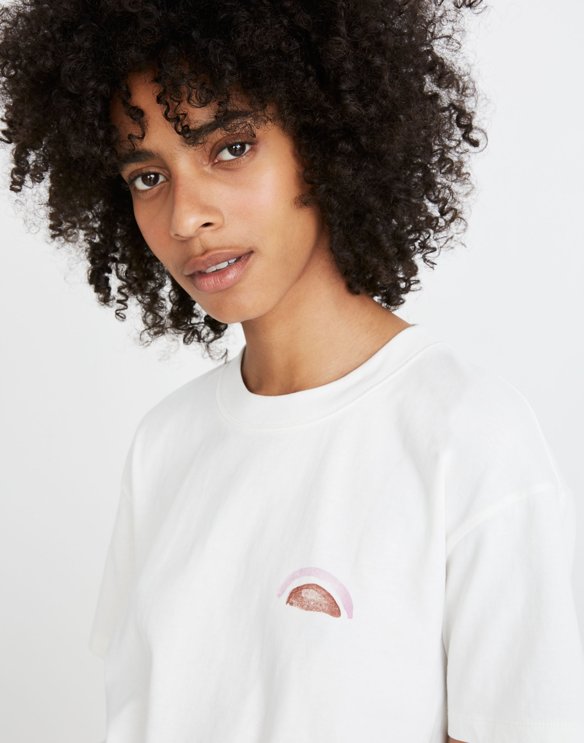 Madewell in Residence x Ohkii Studio Easy Crop Tee