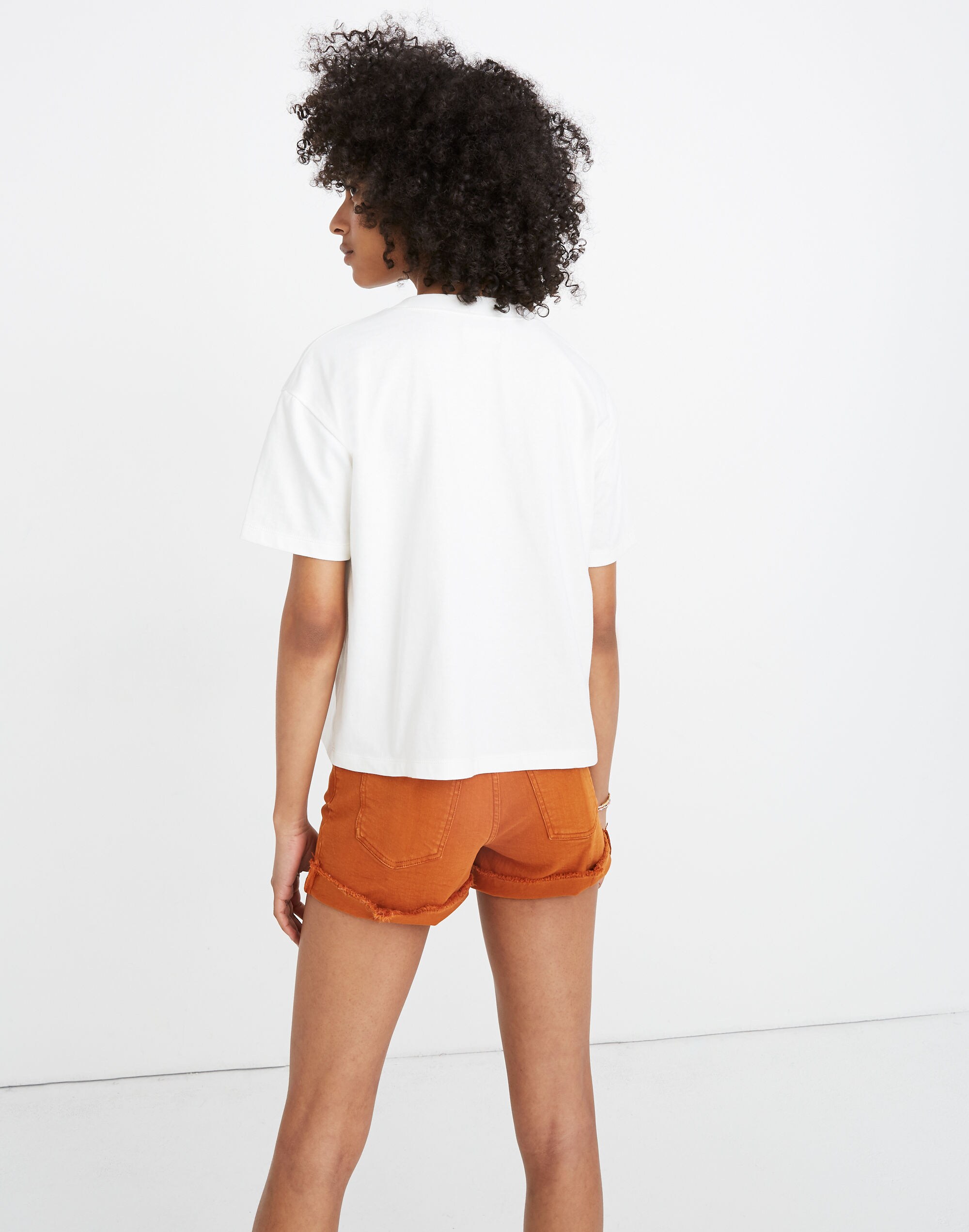 Madewell in Residence x Ohkii Studio Easy Crop Tee