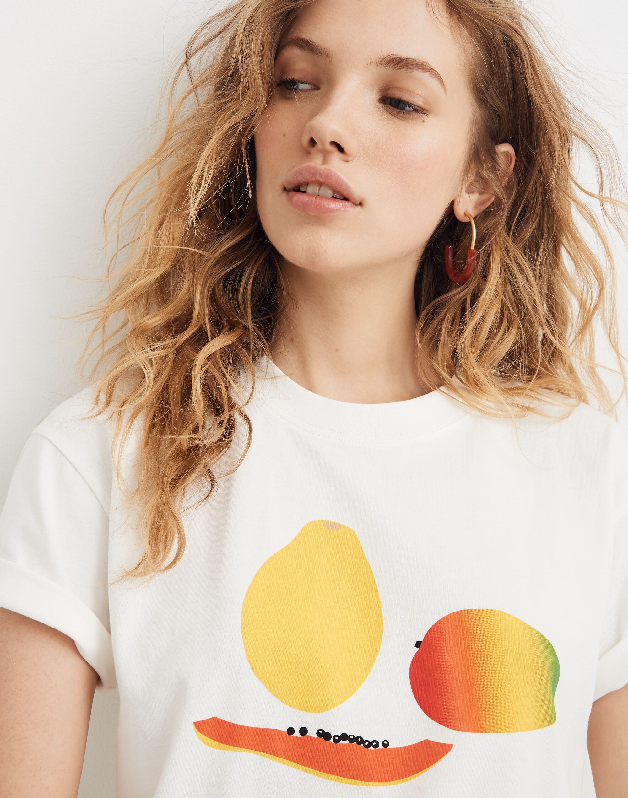 Madewell in Residence x Plant Planet Easy Crop Tee
