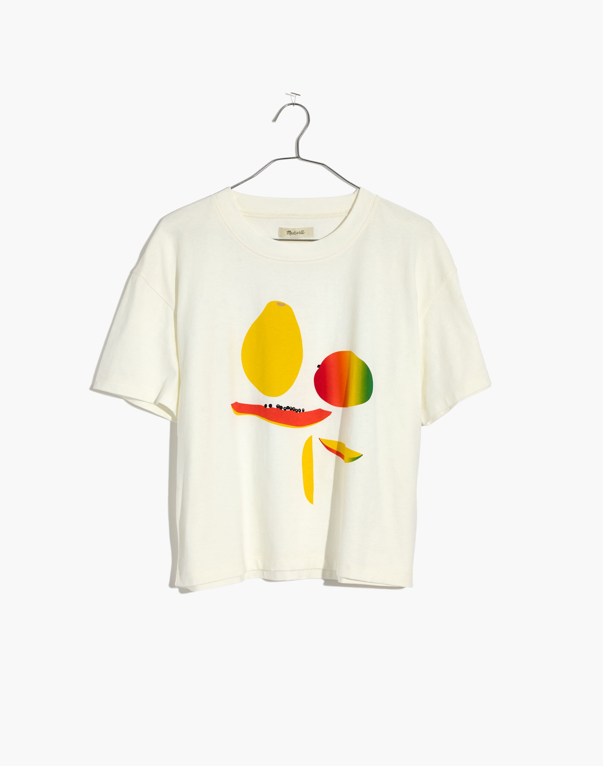 Madewell in Residence x Plant Planet Easy Crop Tee