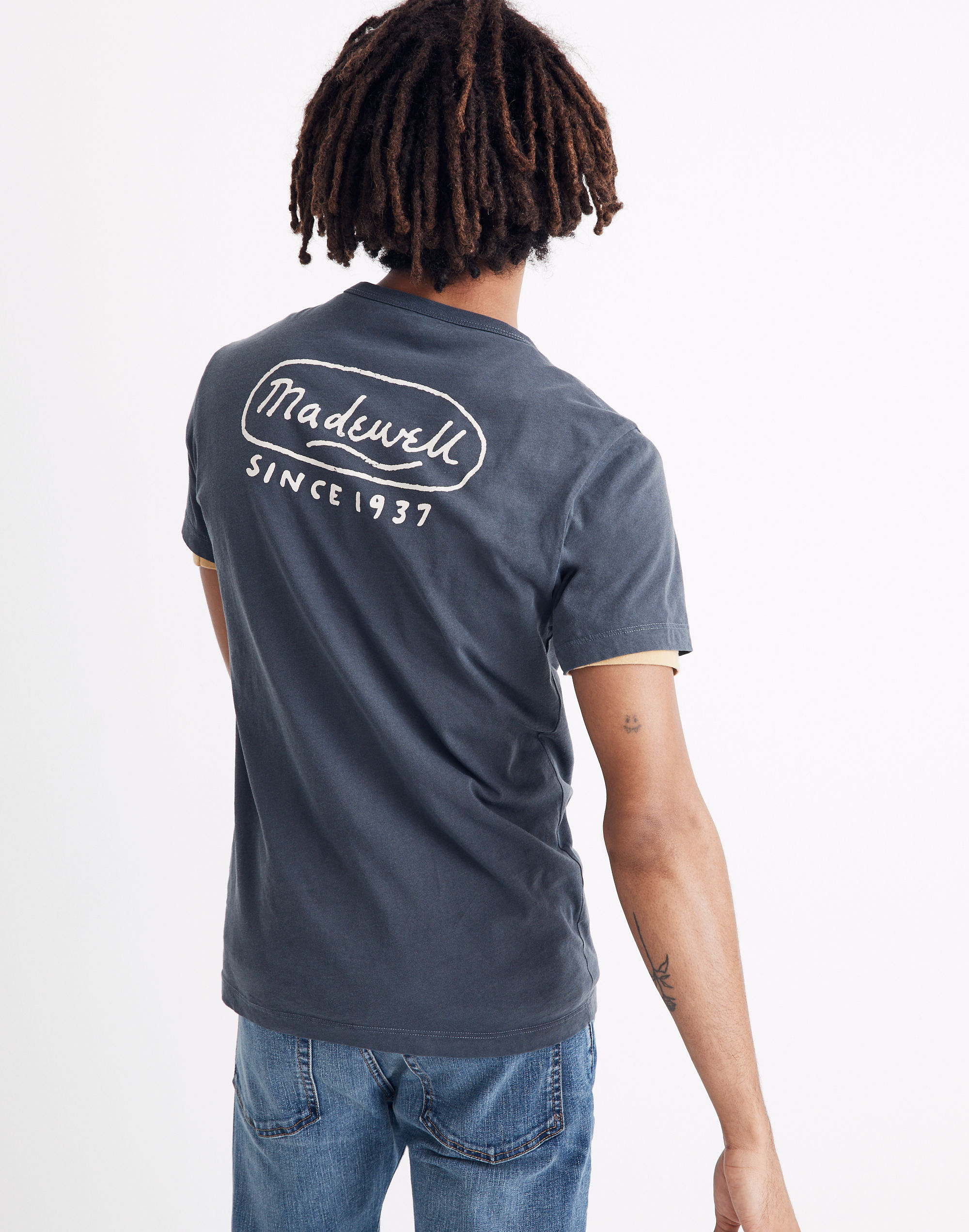 Madewell Logo Allday Crewneck Tee