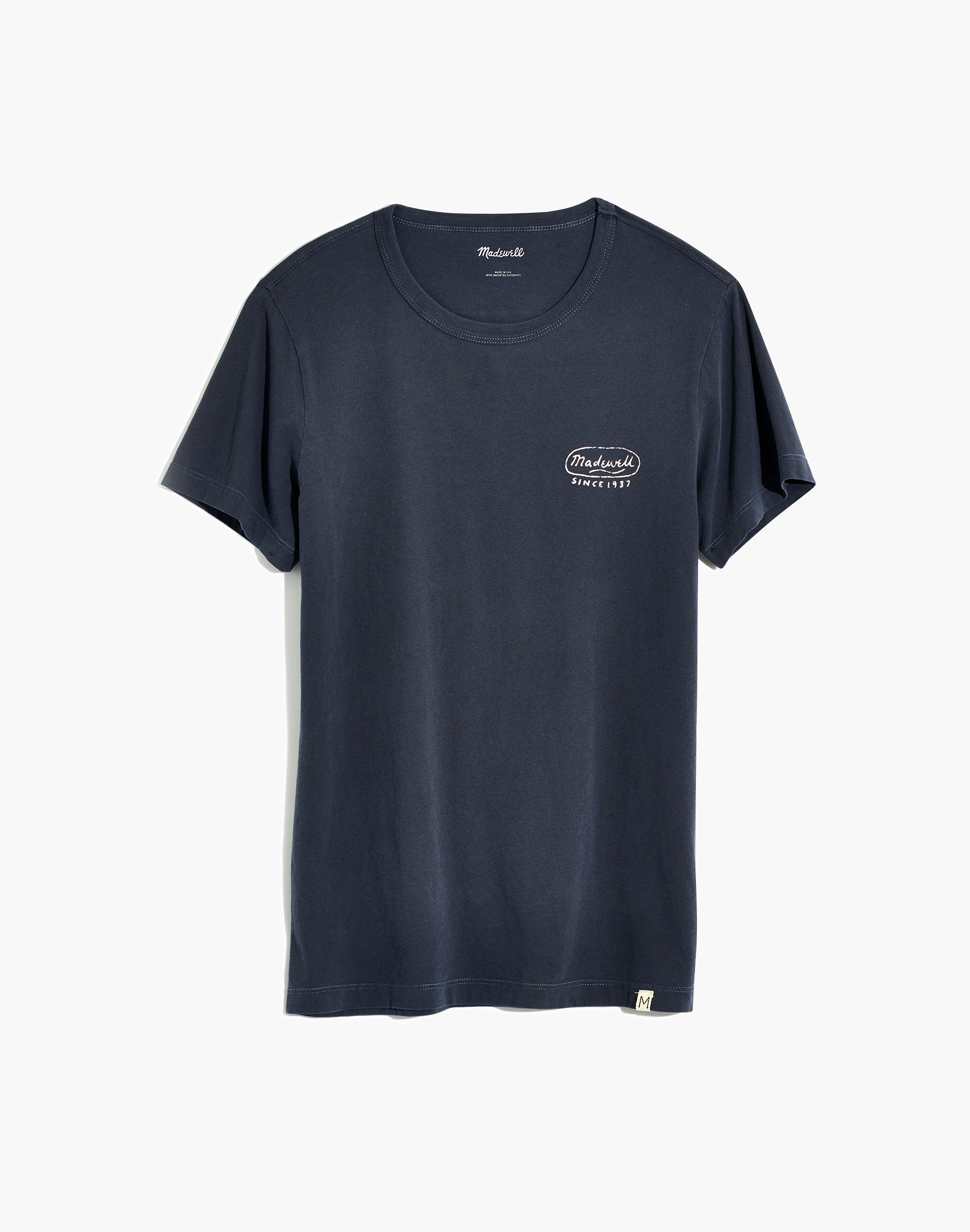 Madewell Logo Allday Crewneck Tee