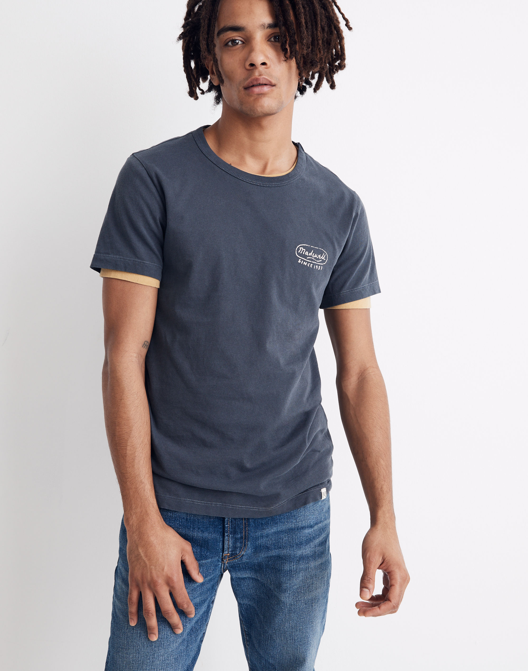 Madewell Logo Allday Crewneck Tee