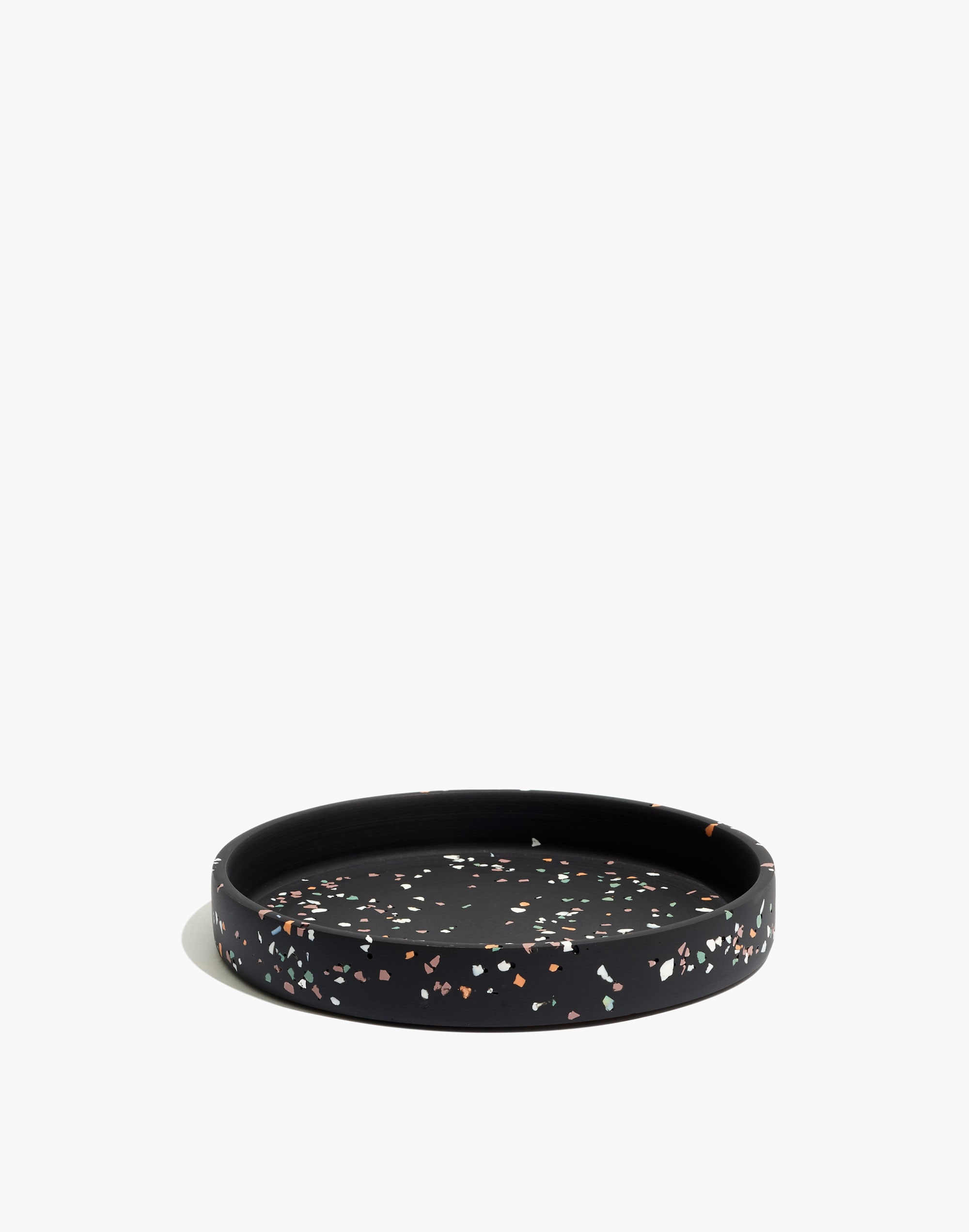 Madewell x Capra Designs Medium Terrazzo Tray in Black