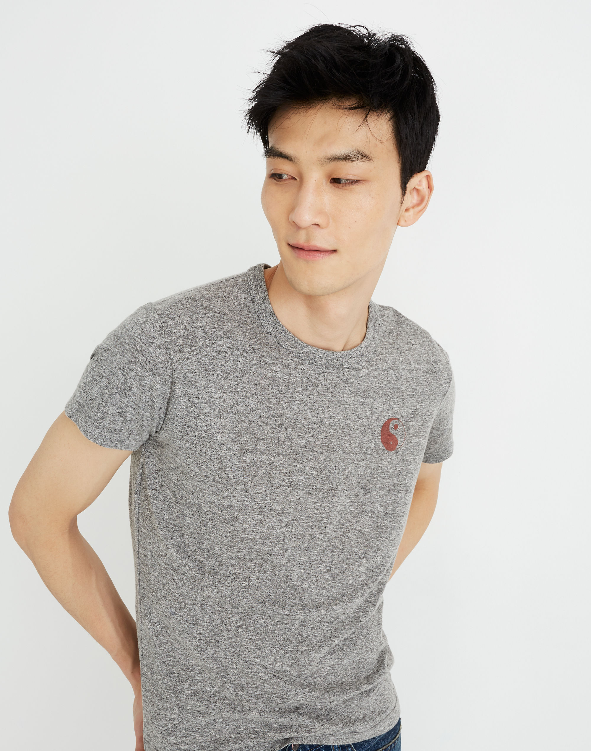 Yin-Yang Graphic Allday Crewneck Tee