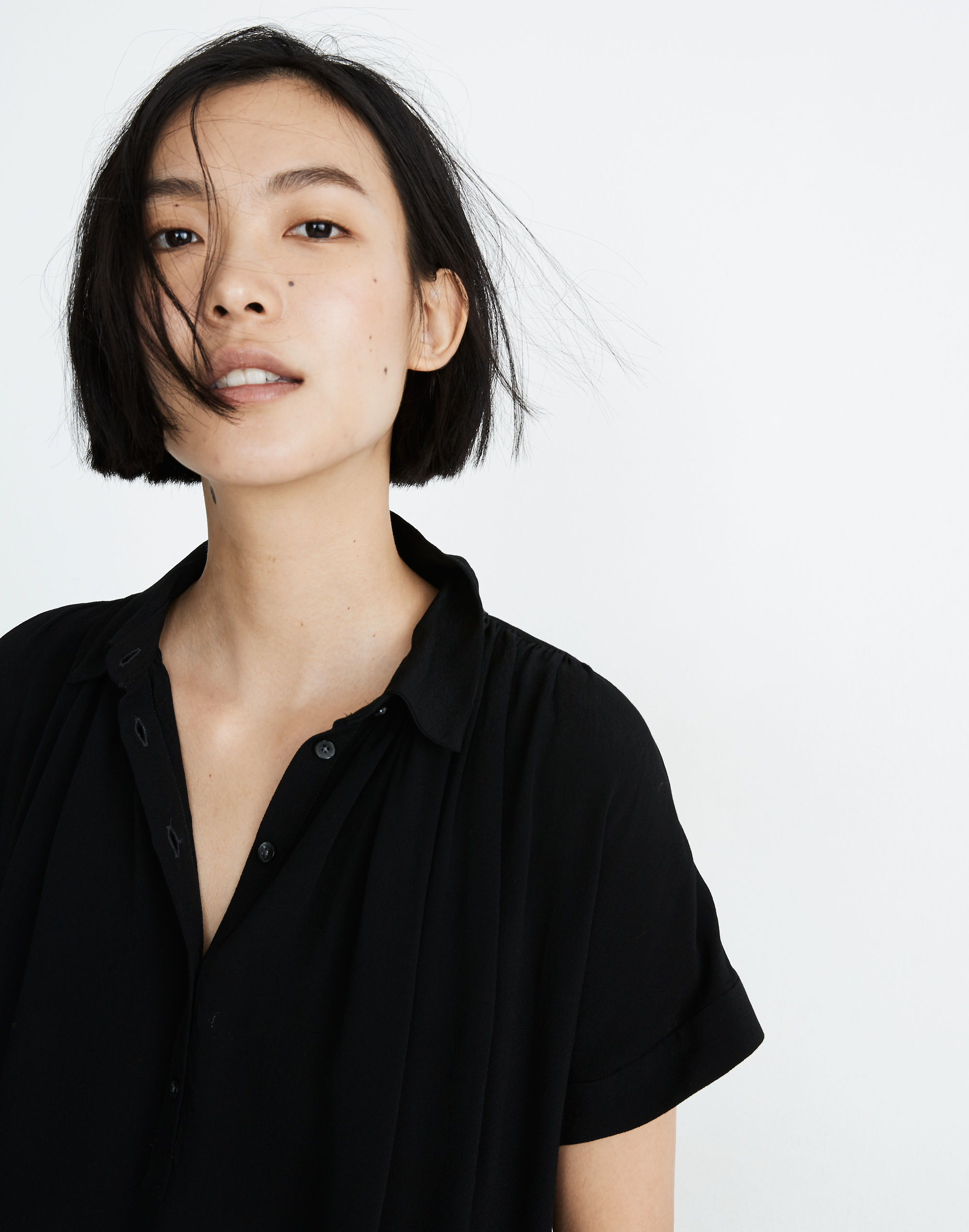 Central Drapey Popover Shirt