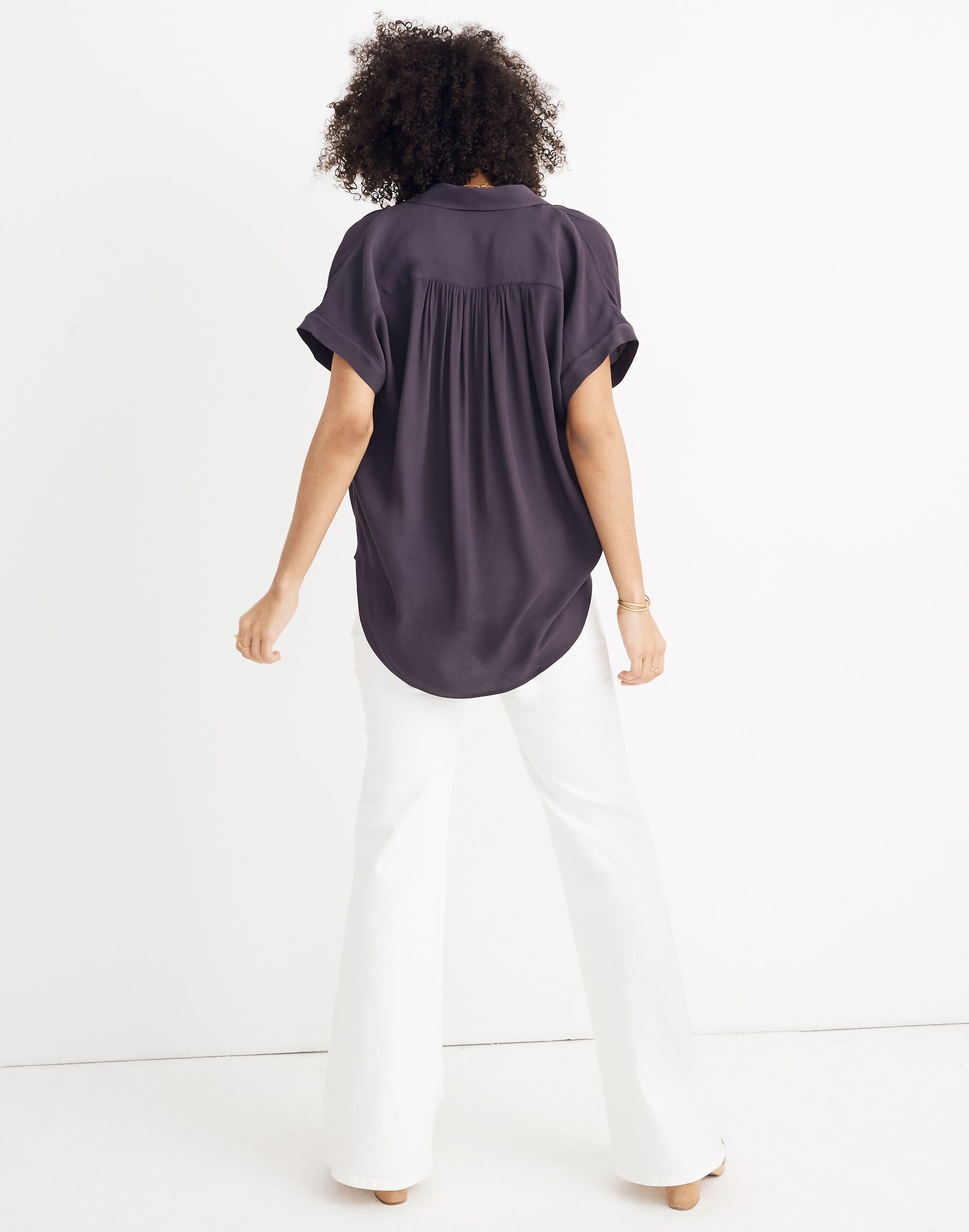 Central Drapey Popover Shirt