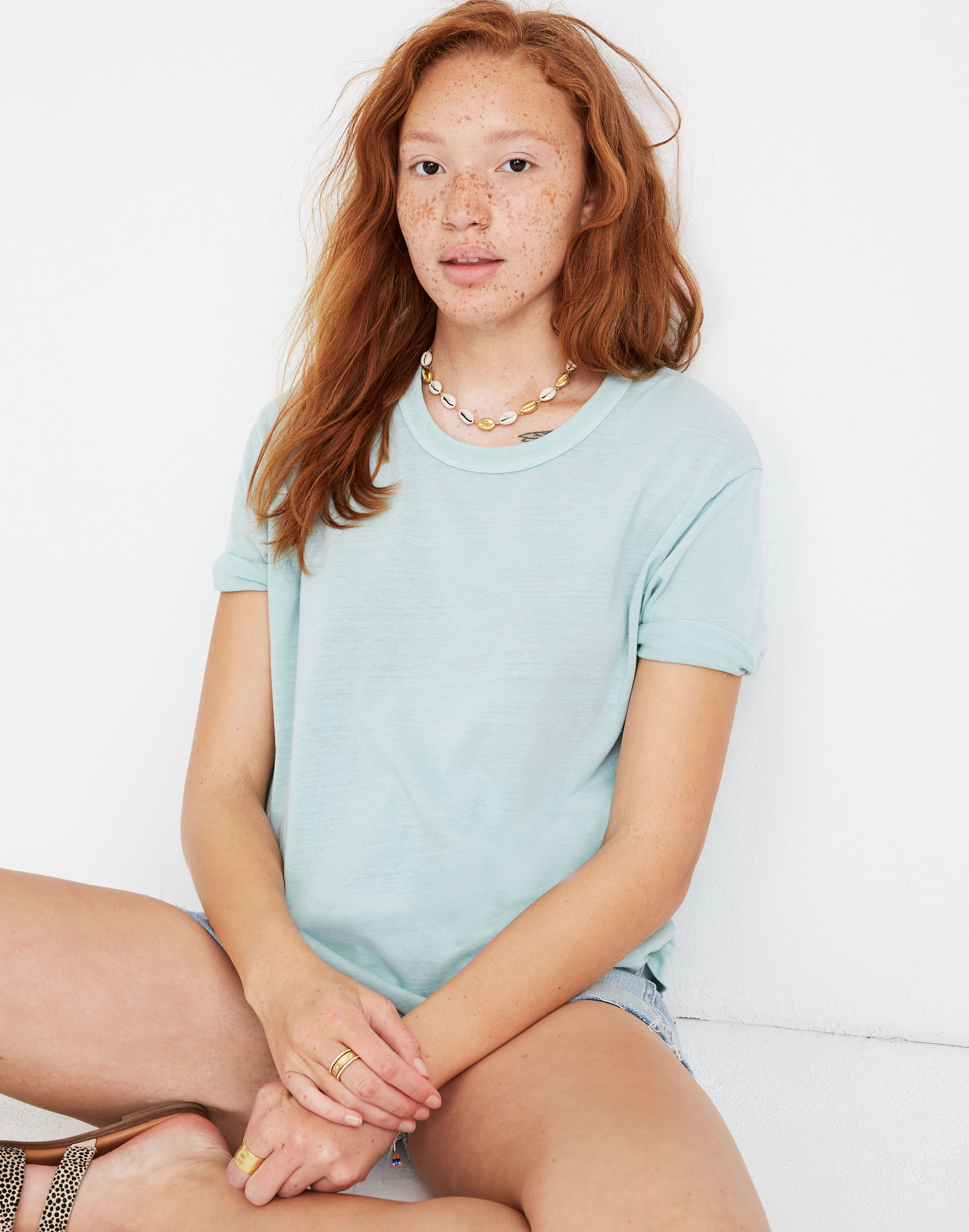 Rivet &amp; Thread Oversized Garment-Dyed Tee