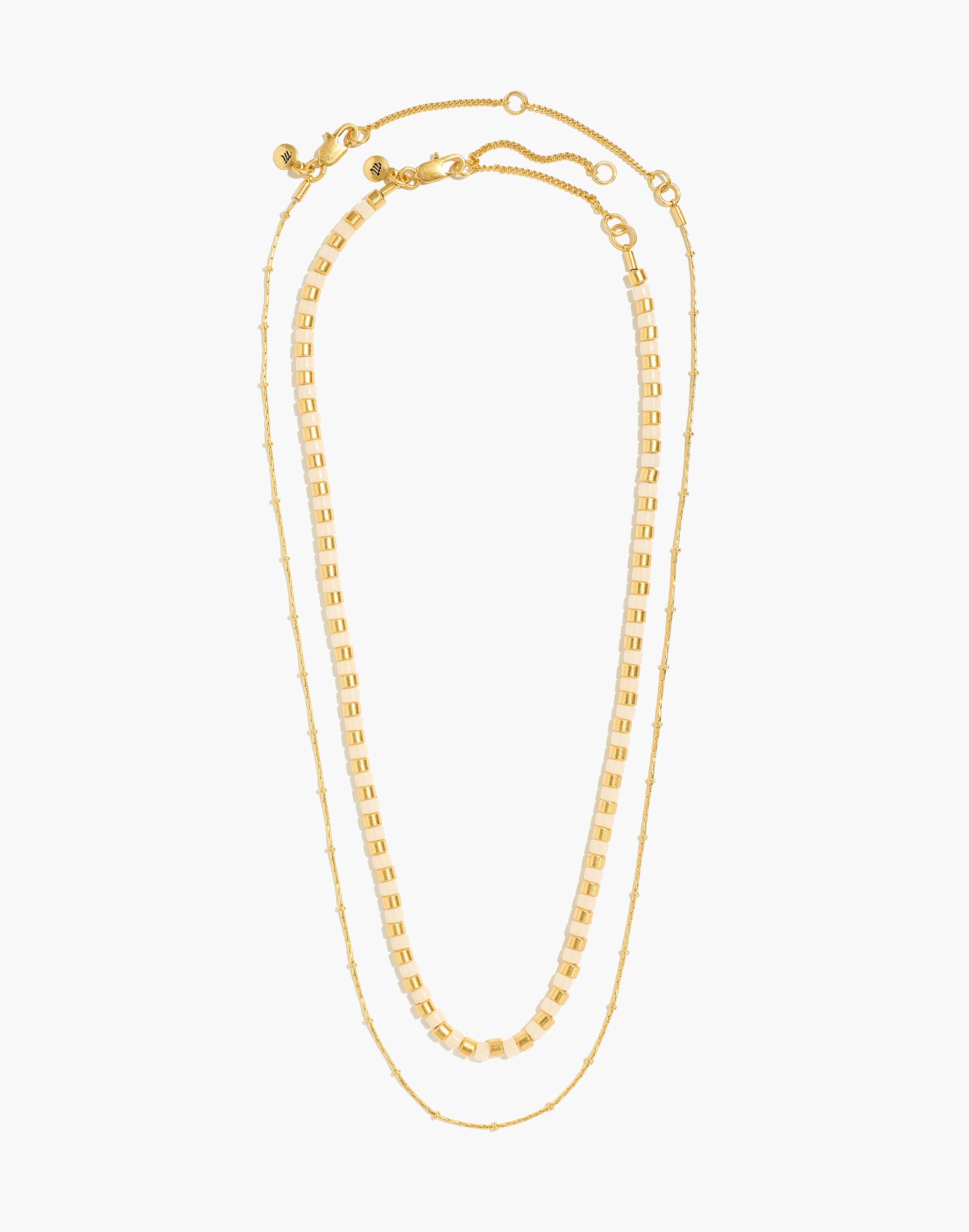 Resin Beaded Necklace Set