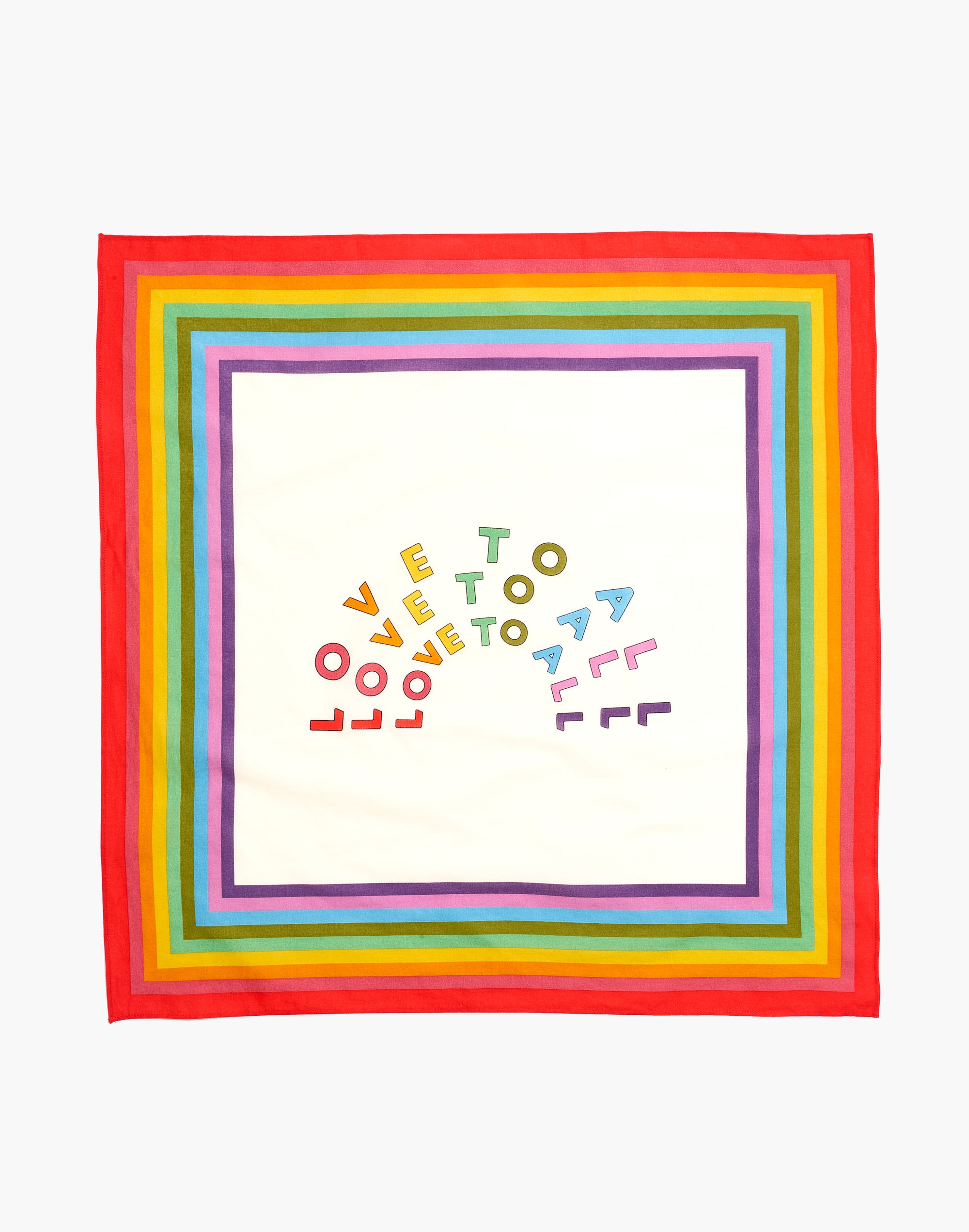 Madewell x Human Rights Campaign Rainbow Bandana