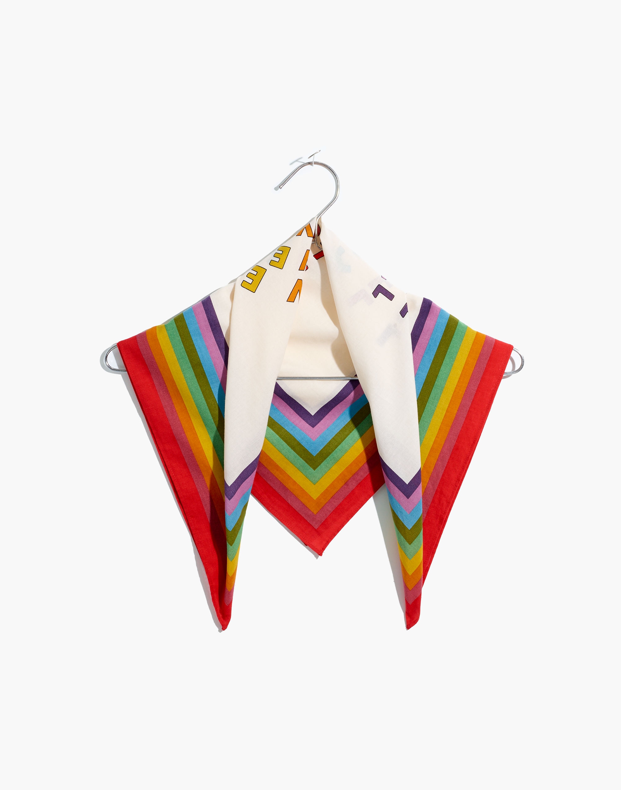 Madewell x Human Rights Campaign Rainbow Bandana