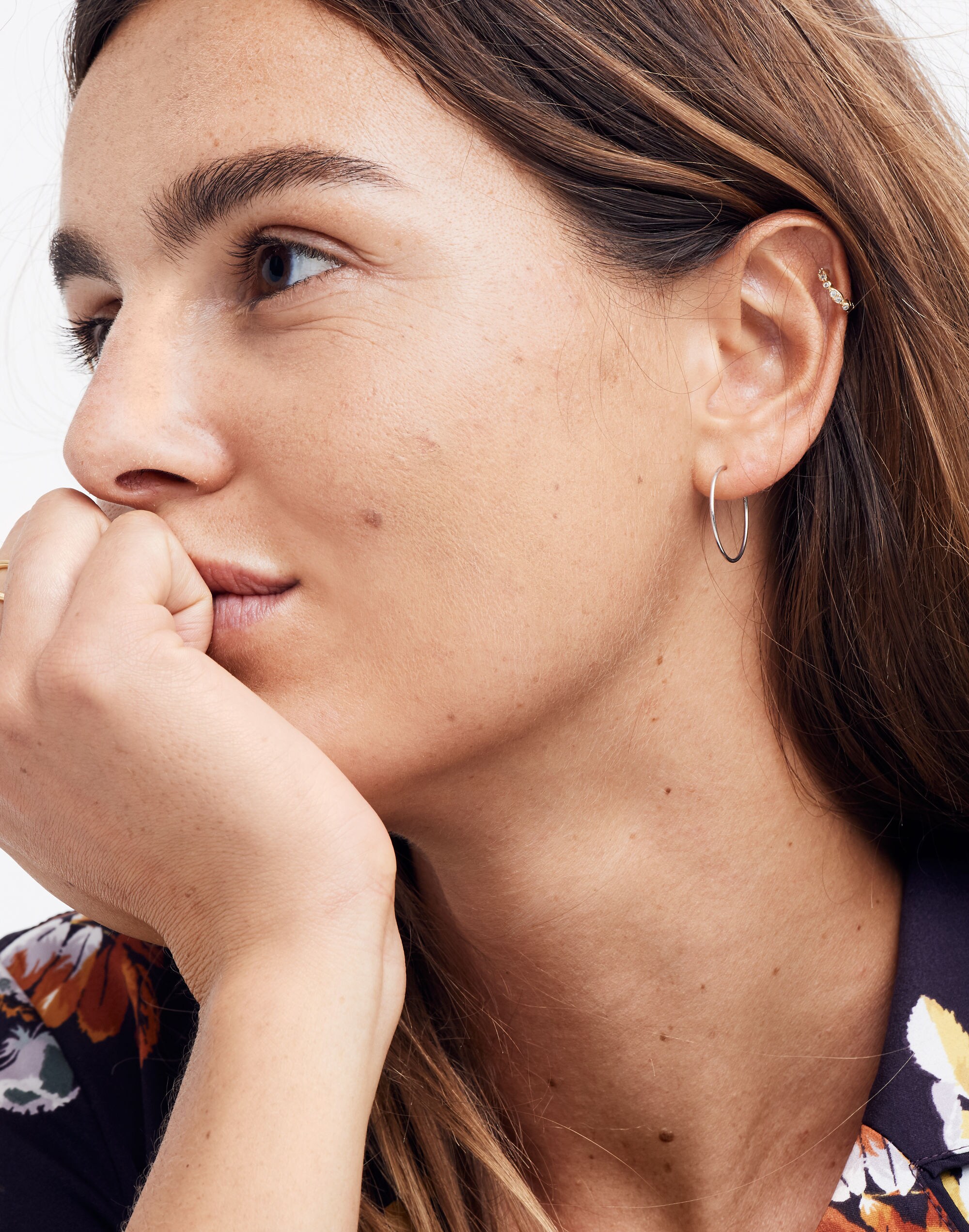 Sterling Silver Hoop Earrings