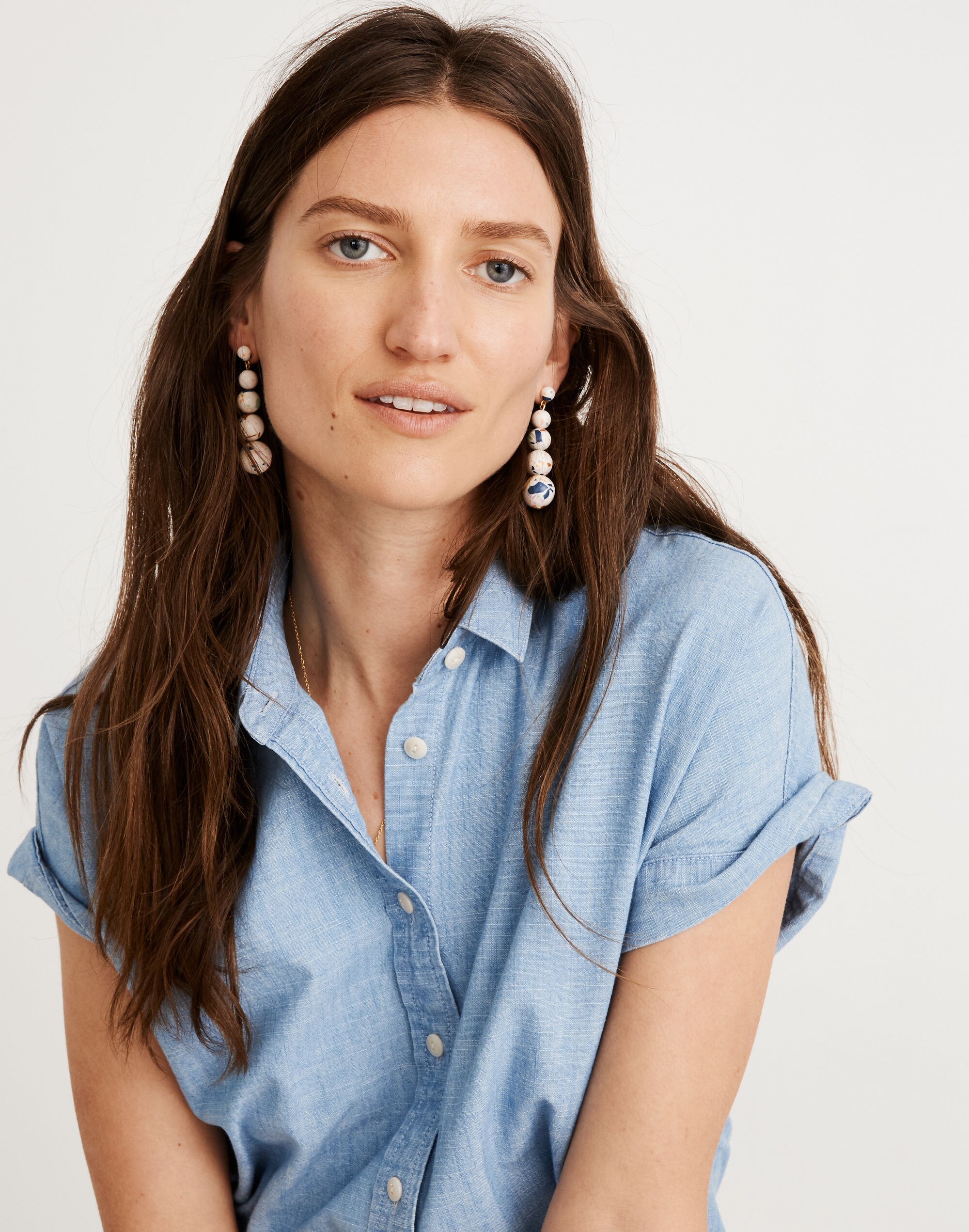 Terrazzo Ball Drop Earrings