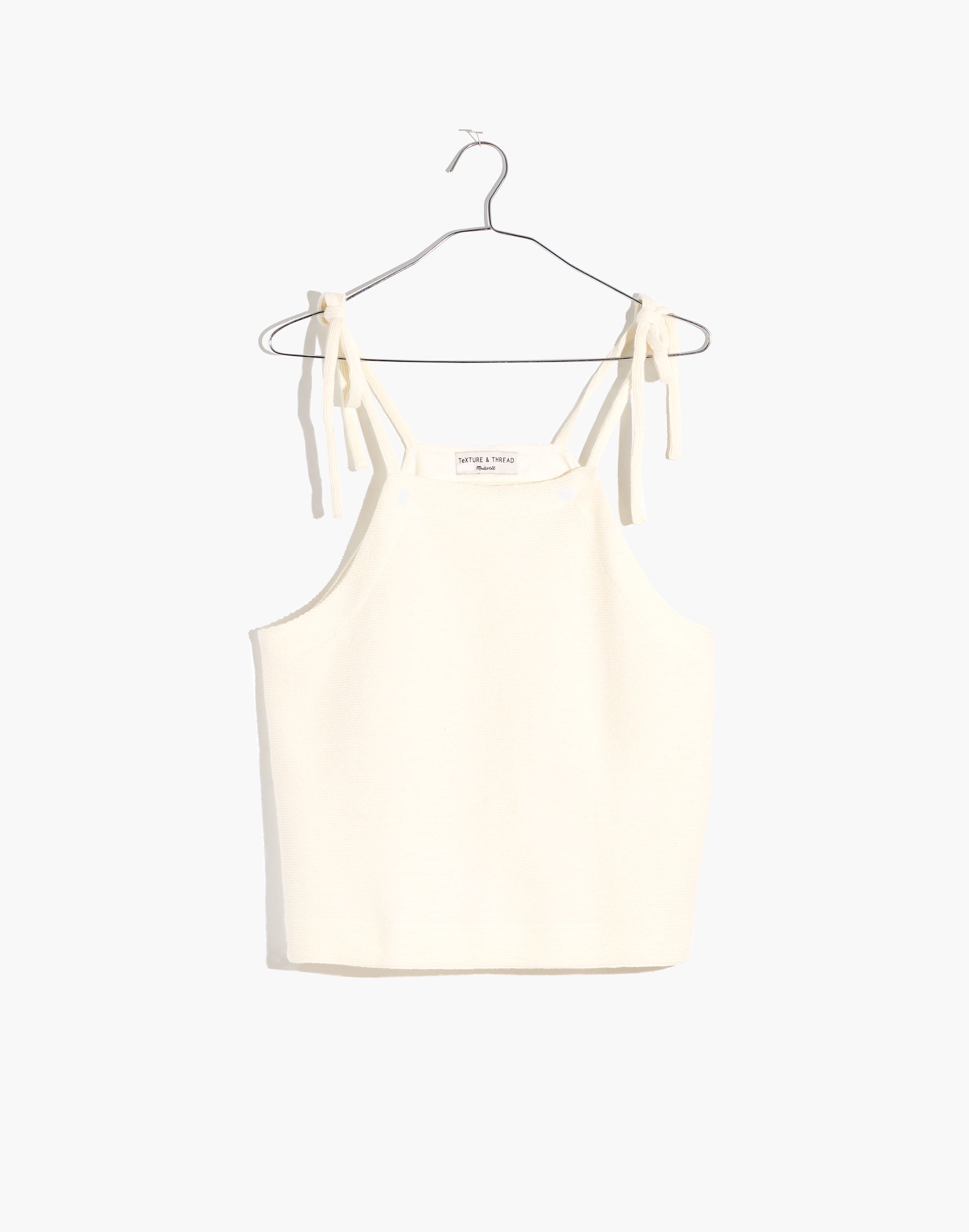 Tie-Shoulder Tank Top
