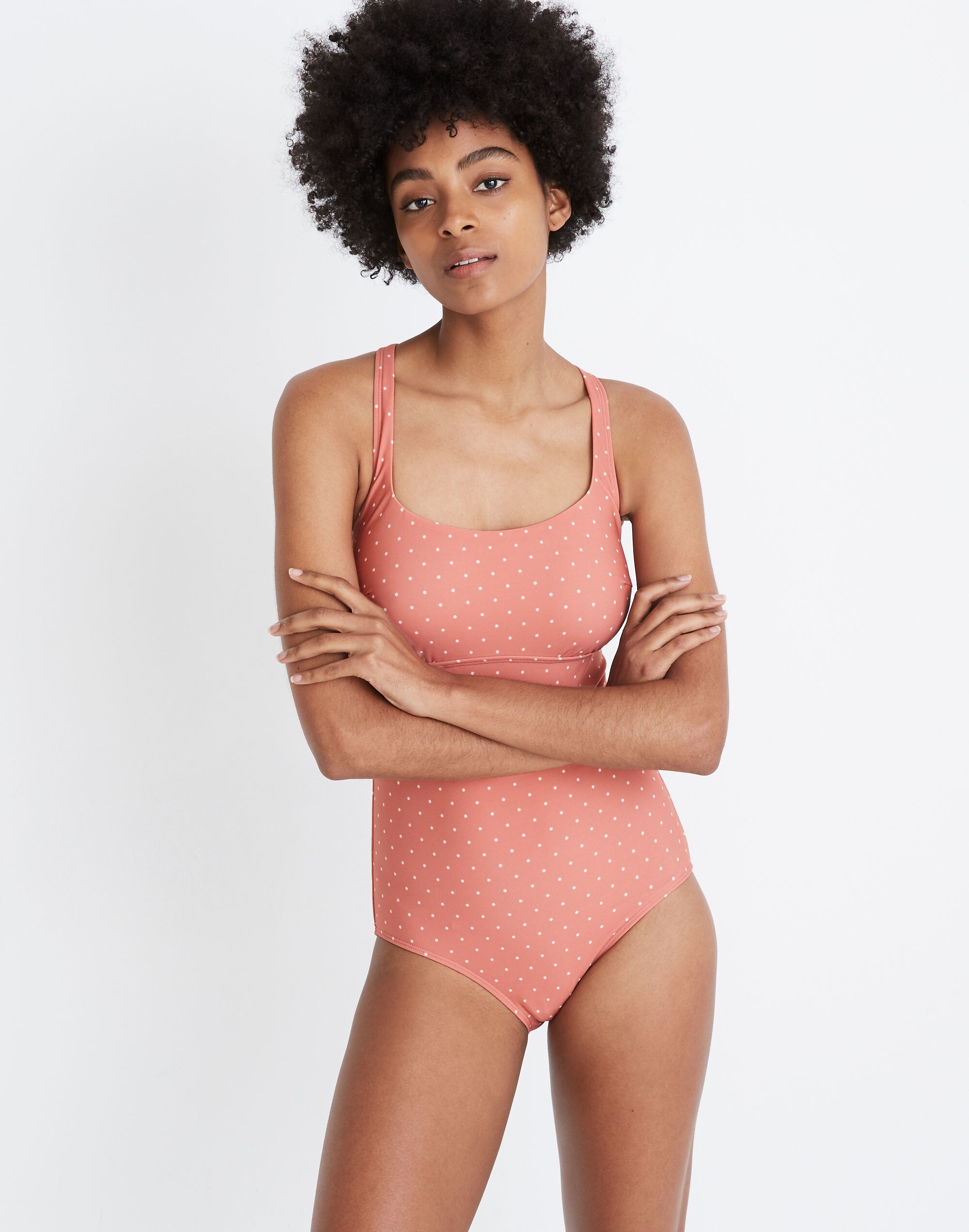 Madewell x Land of Women&reg; Lilia One-Piece Swimsuit