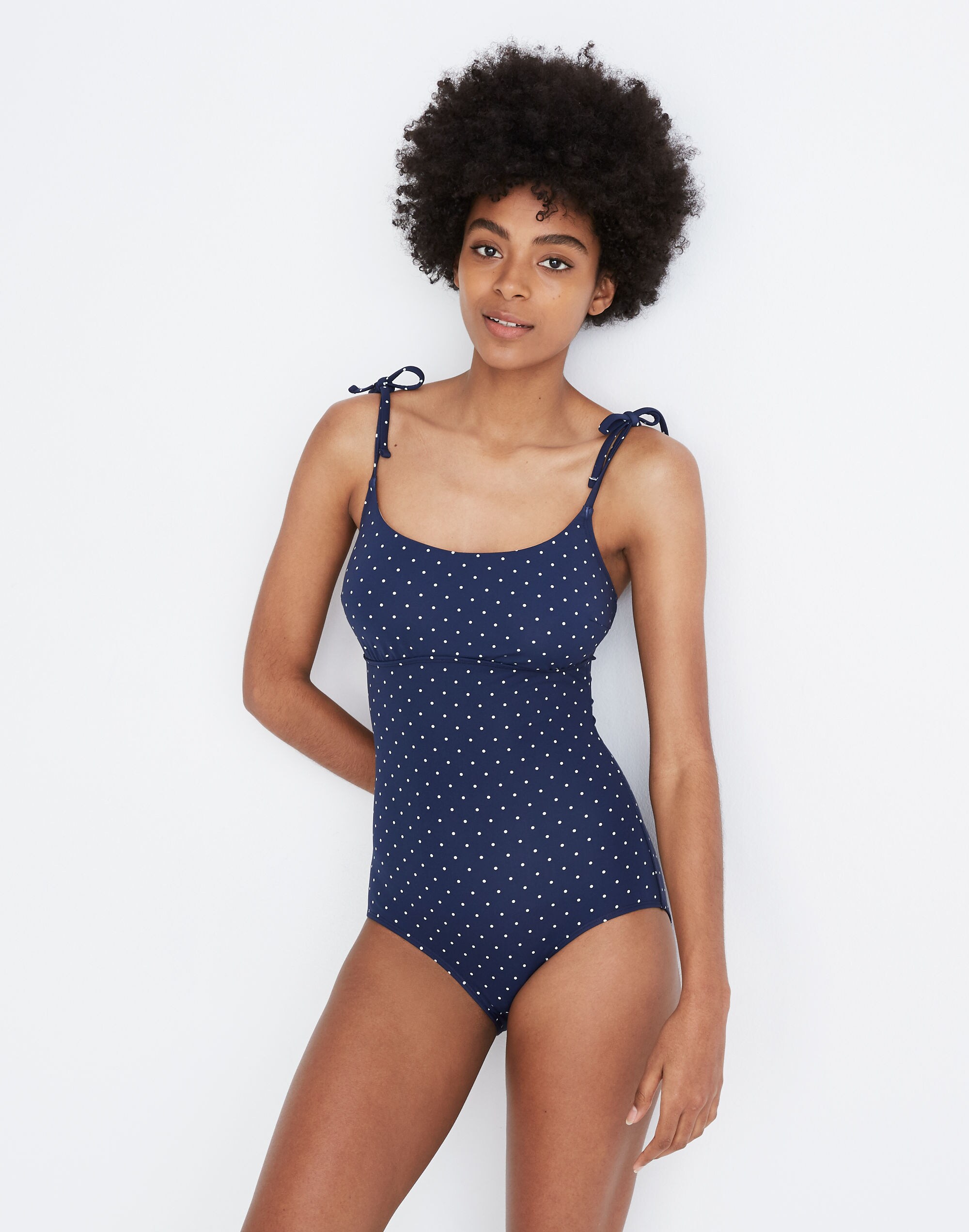 Madewell x Land of Women&reg; Sofia One-Piece Swimsuit