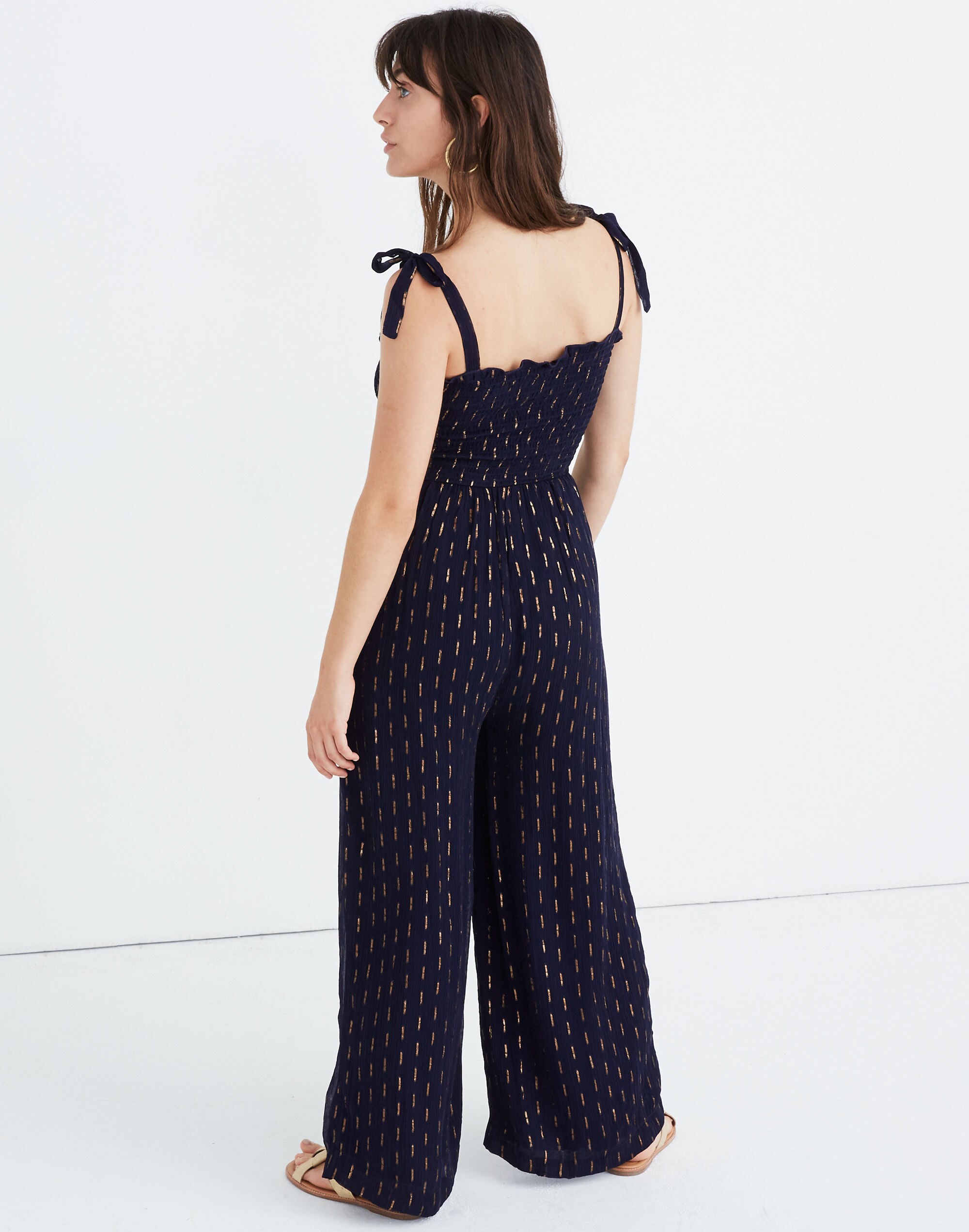 Cecilie Copenhagen Evelyn Tie-Strap Jumpsuit