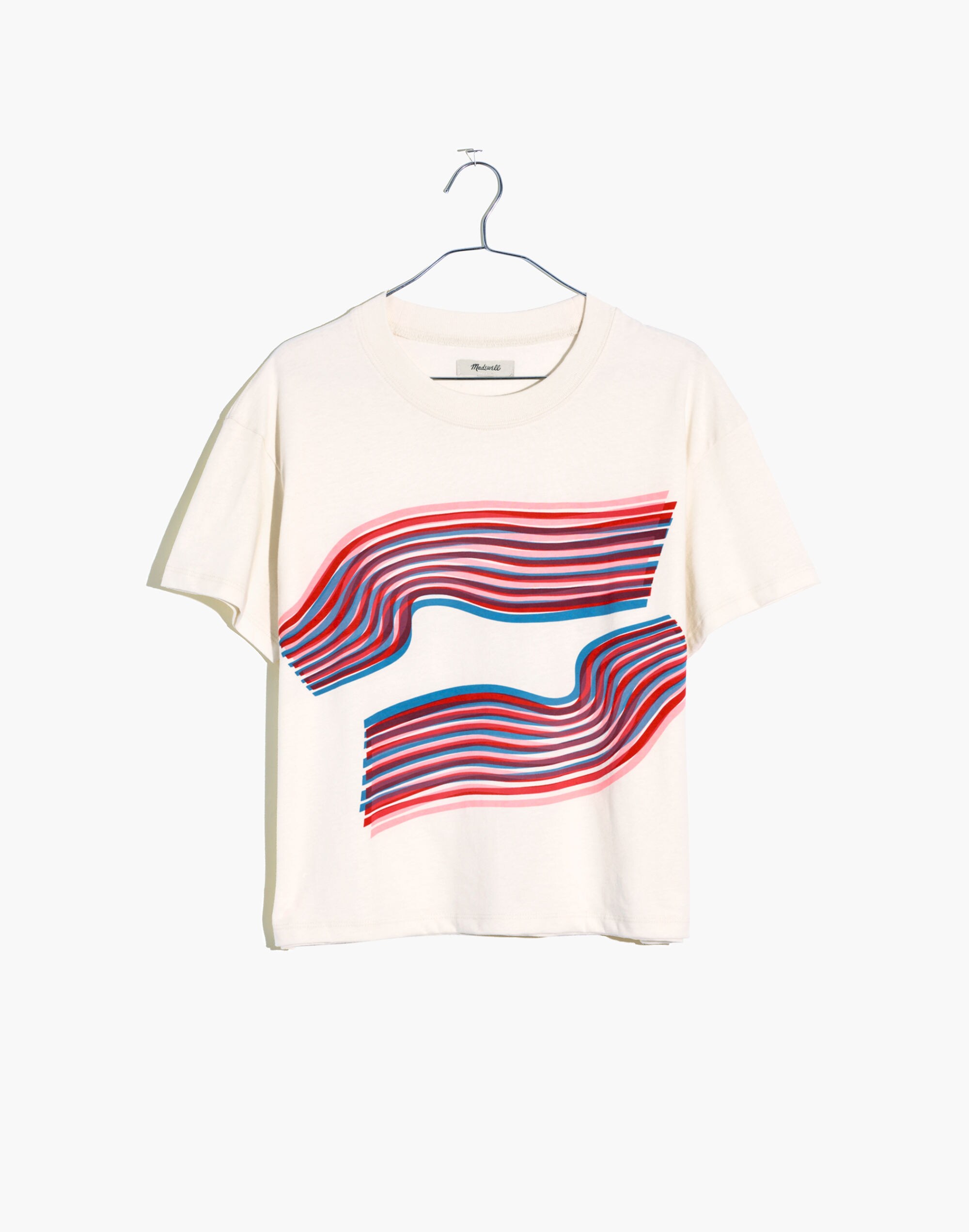 Madewell x Outdoor Voices&reg; Easy Crop Tee