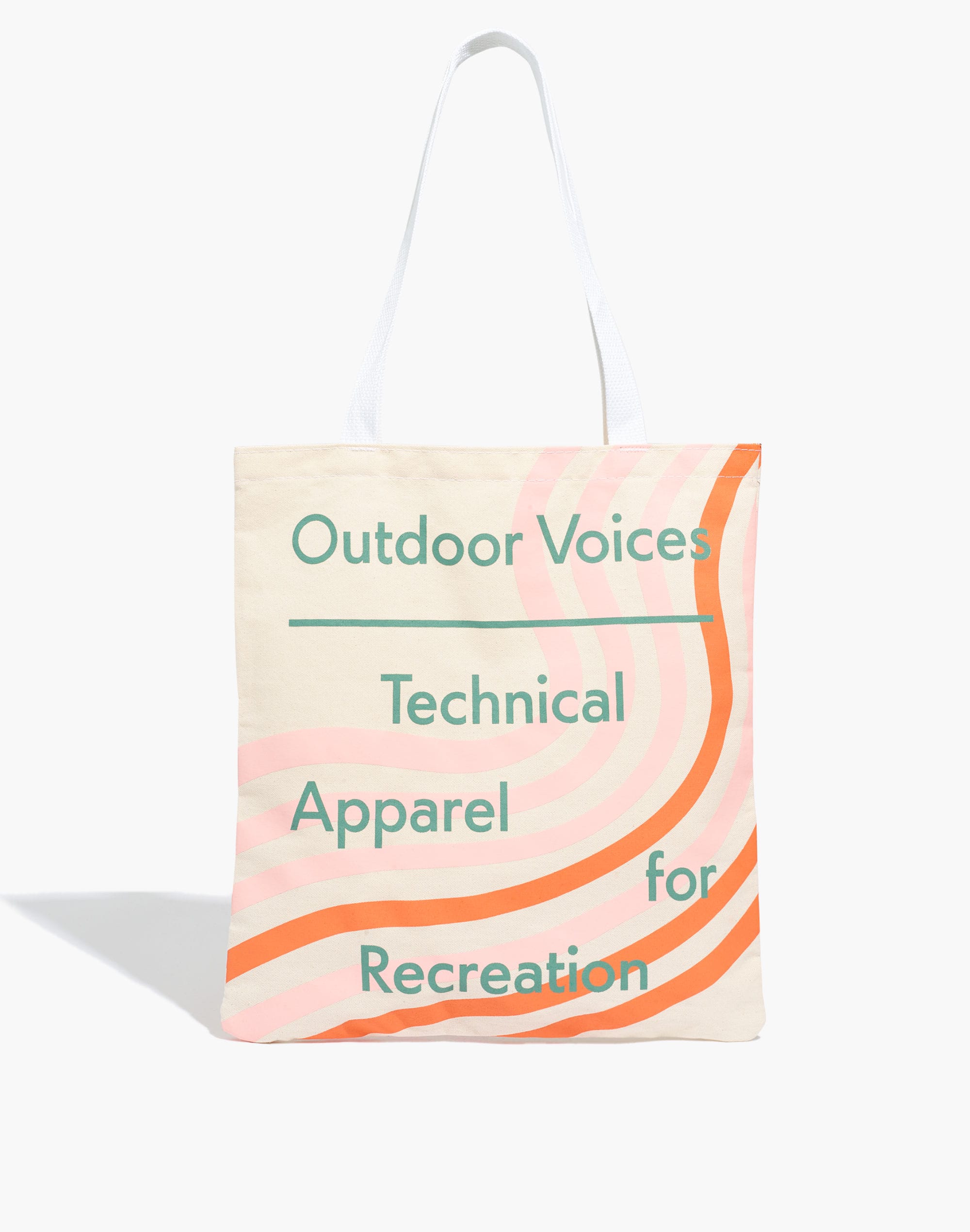 Madewell x Outdoor Voices&reg; Reusable Canvas Tote
