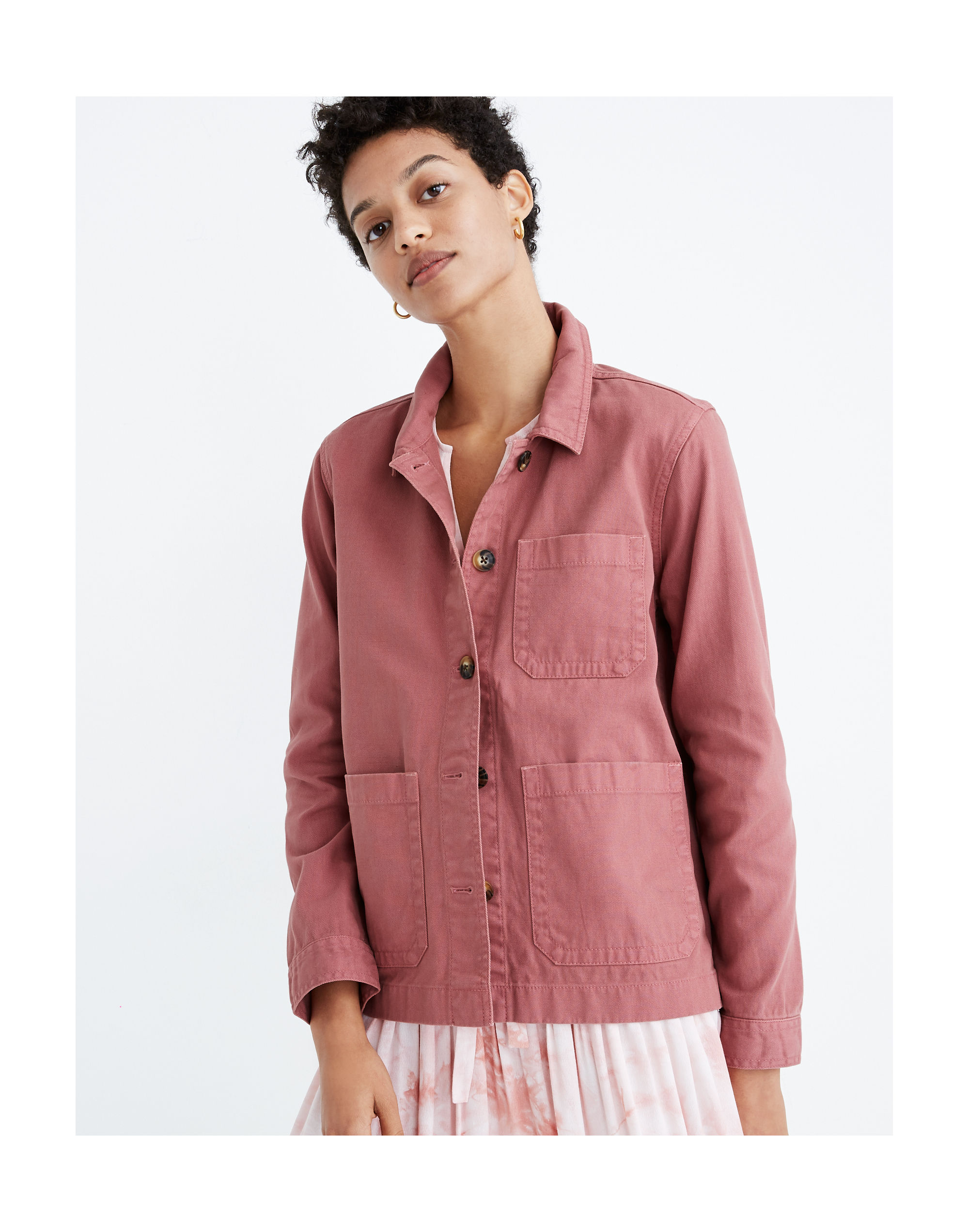 Garment-Dyed Ashwood Chore Coat