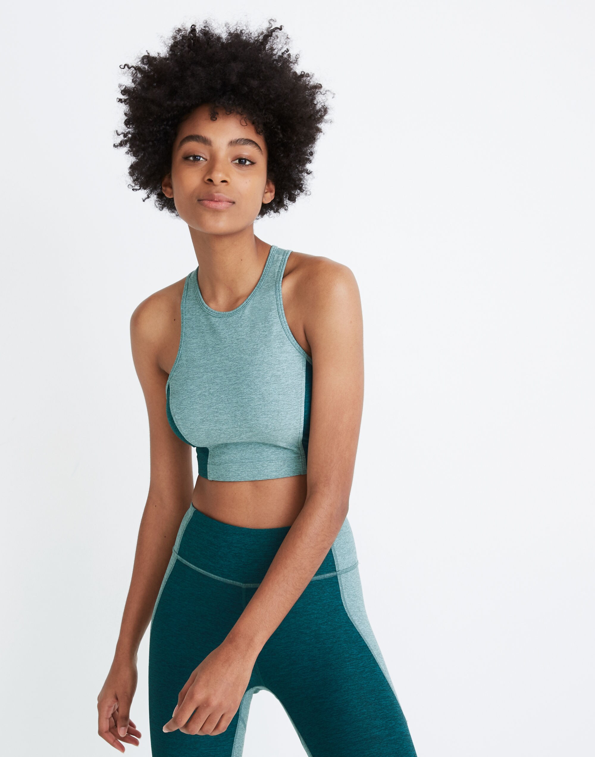 Madewell x Outdoor Voices&reg; Athena Crop Top