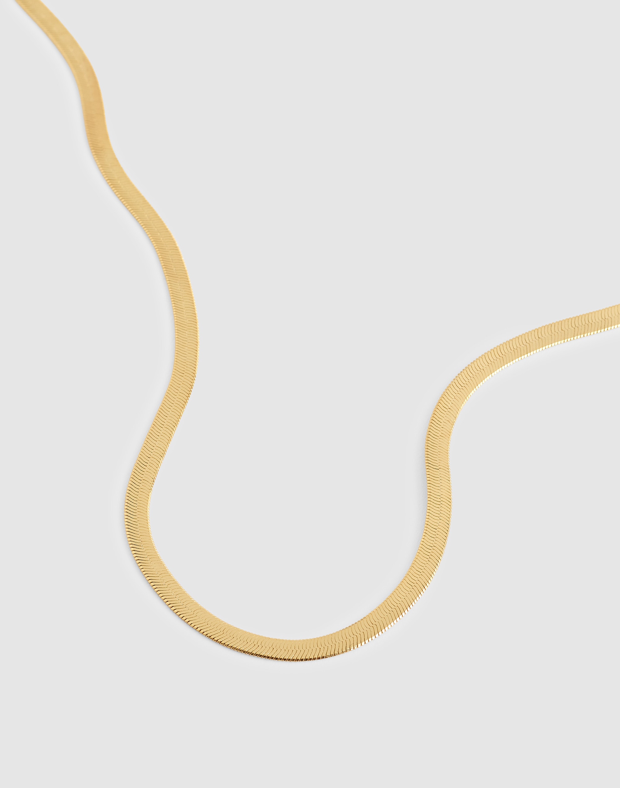 herringbone chain necklace