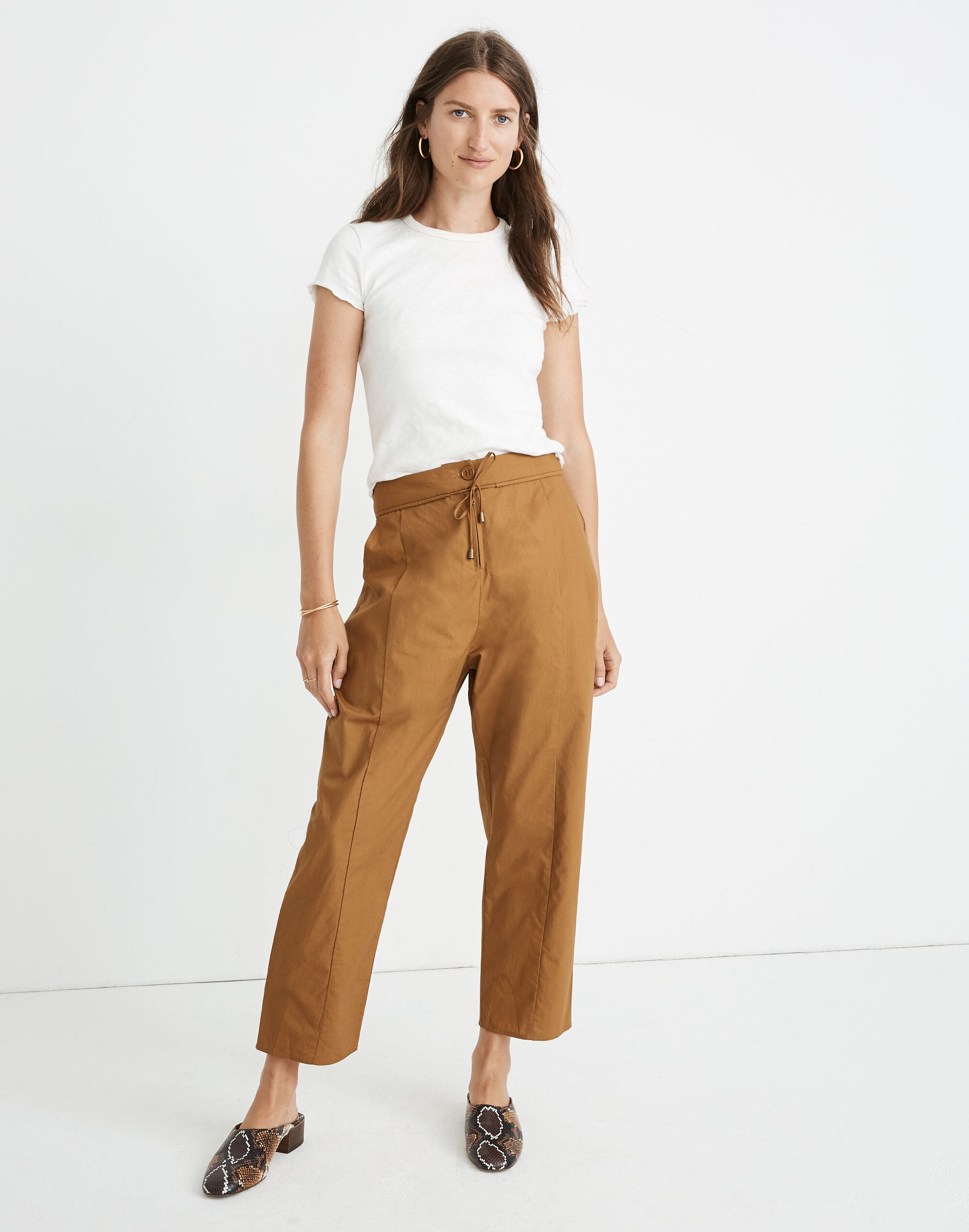 apiece apart&trade; josephine drop pants