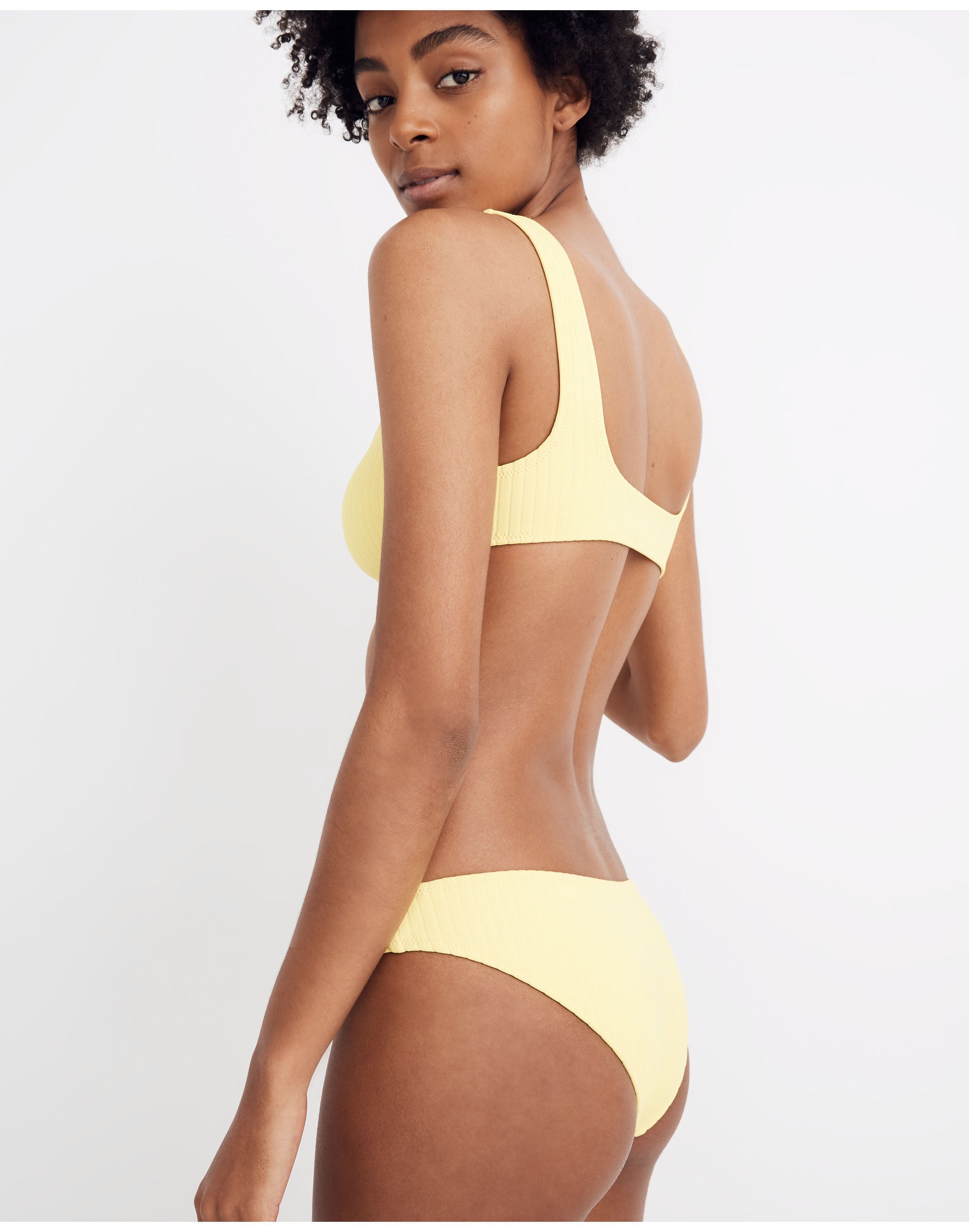 Madewell x Solid &amp; Striped&reg; Elle Ribbed Bikini Bottom