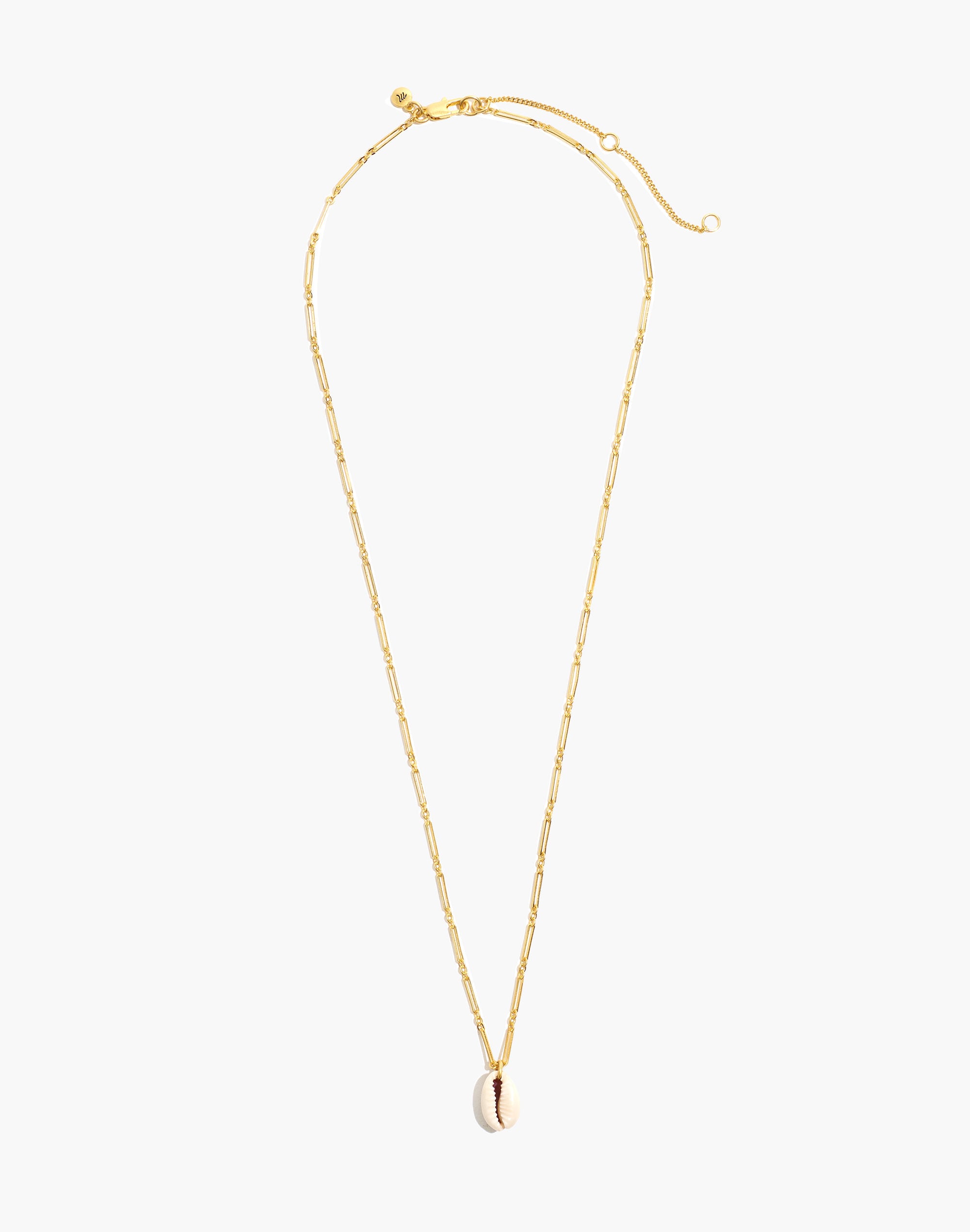 Cowrie Shell Chain Necklace