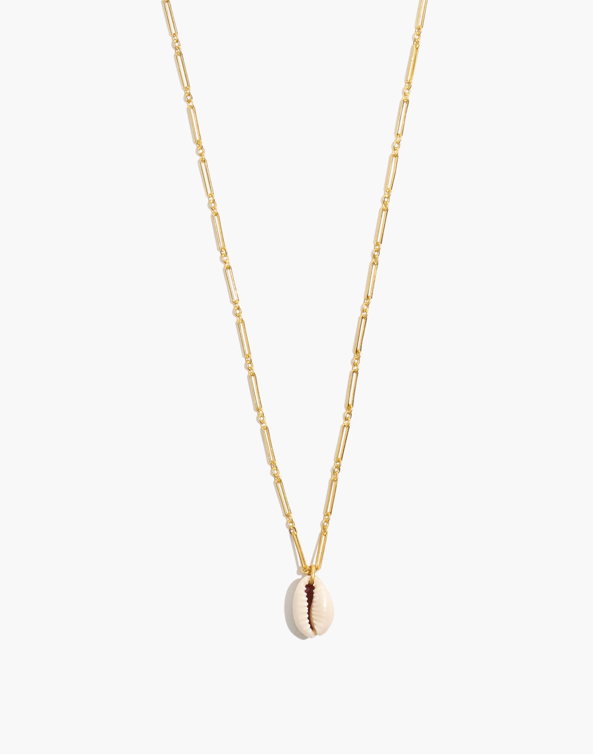Cowrie Shell Chain Necklace
