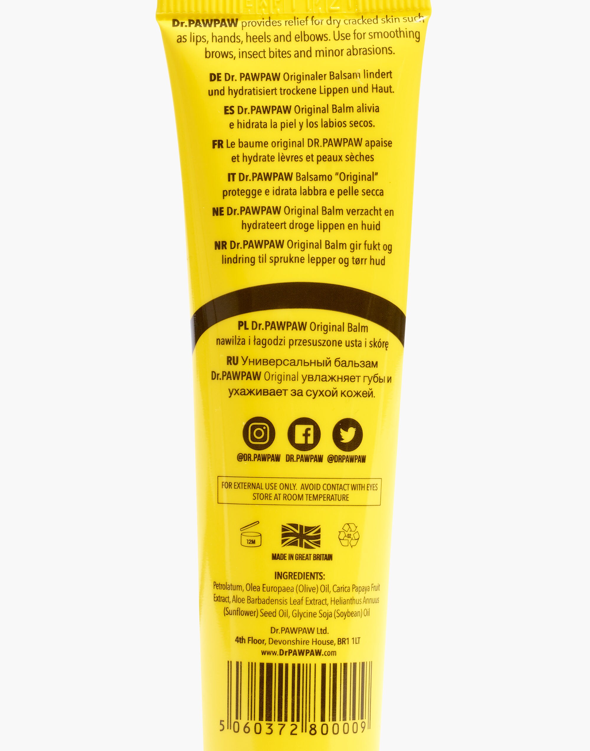 Dr. PAWPAW Original Clear Multipurpose Balm