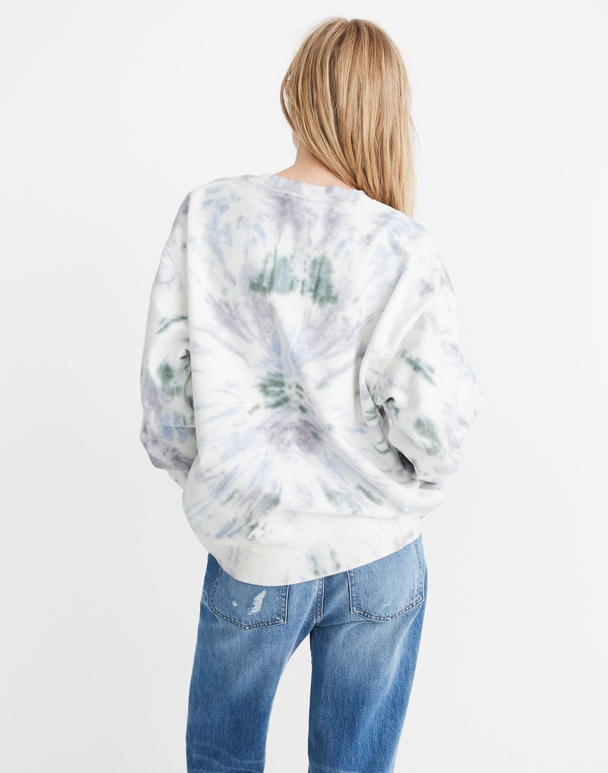 Rivet &amp; Thread Oversized Sweatshirt in Tie-Dye