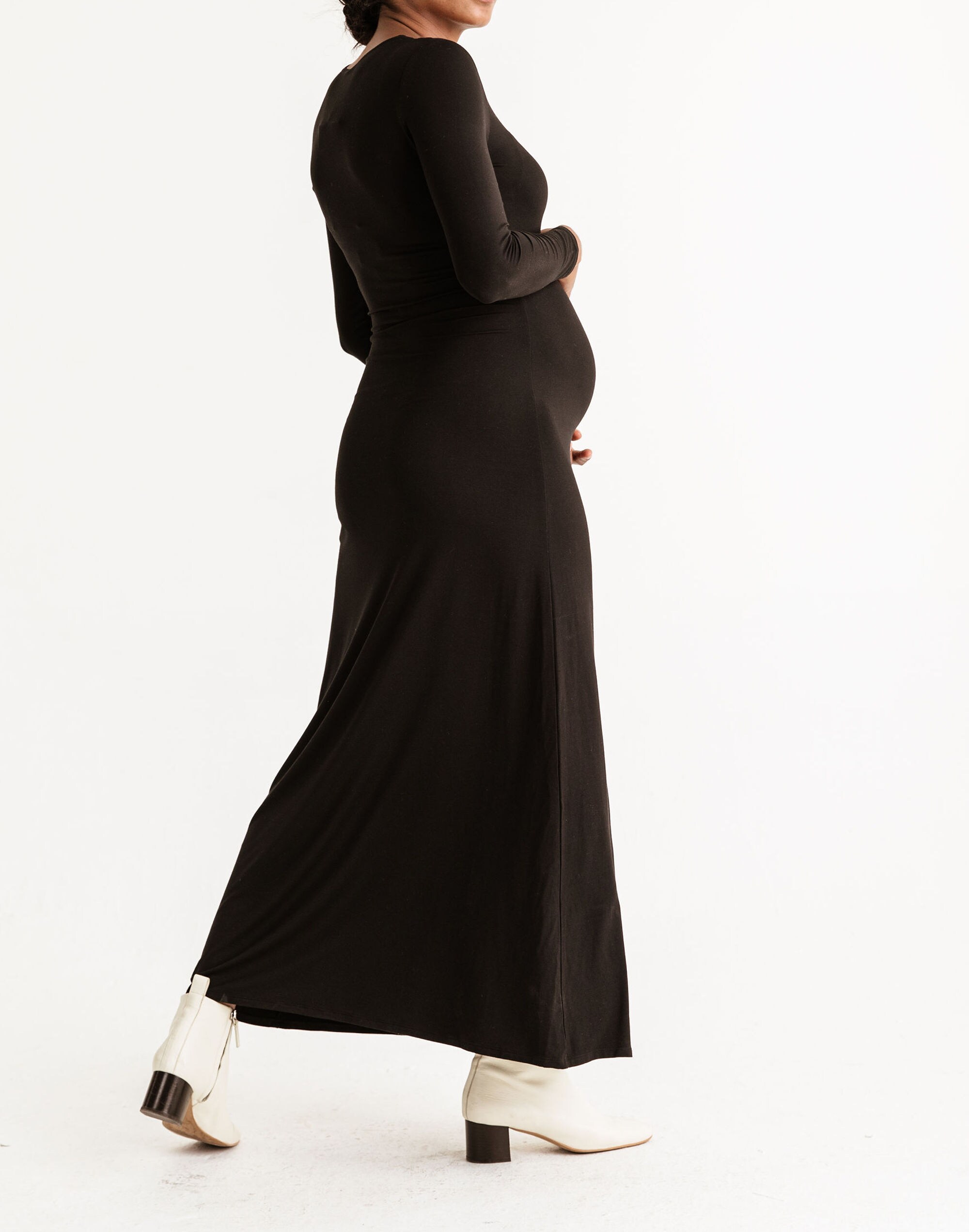 Storq Maternity Maxi Dress