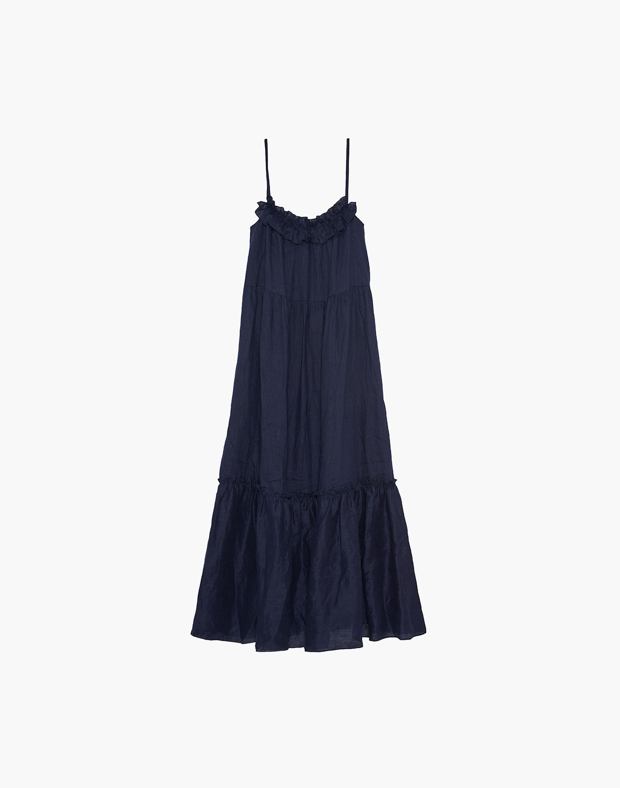 araks&reg; linen yasmin tiered maxi dress