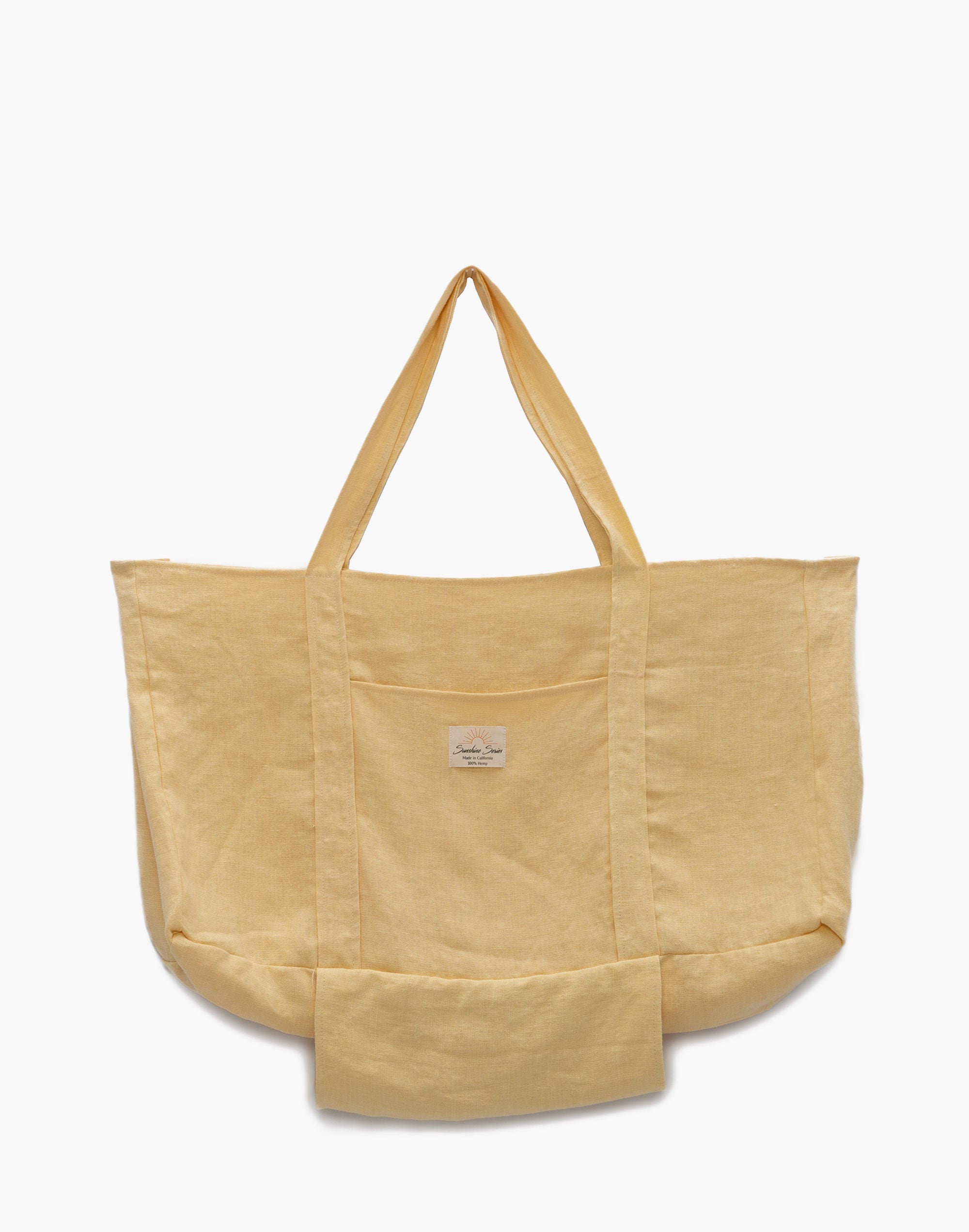 the sunshine series&trade; hemp reusable market tote bag