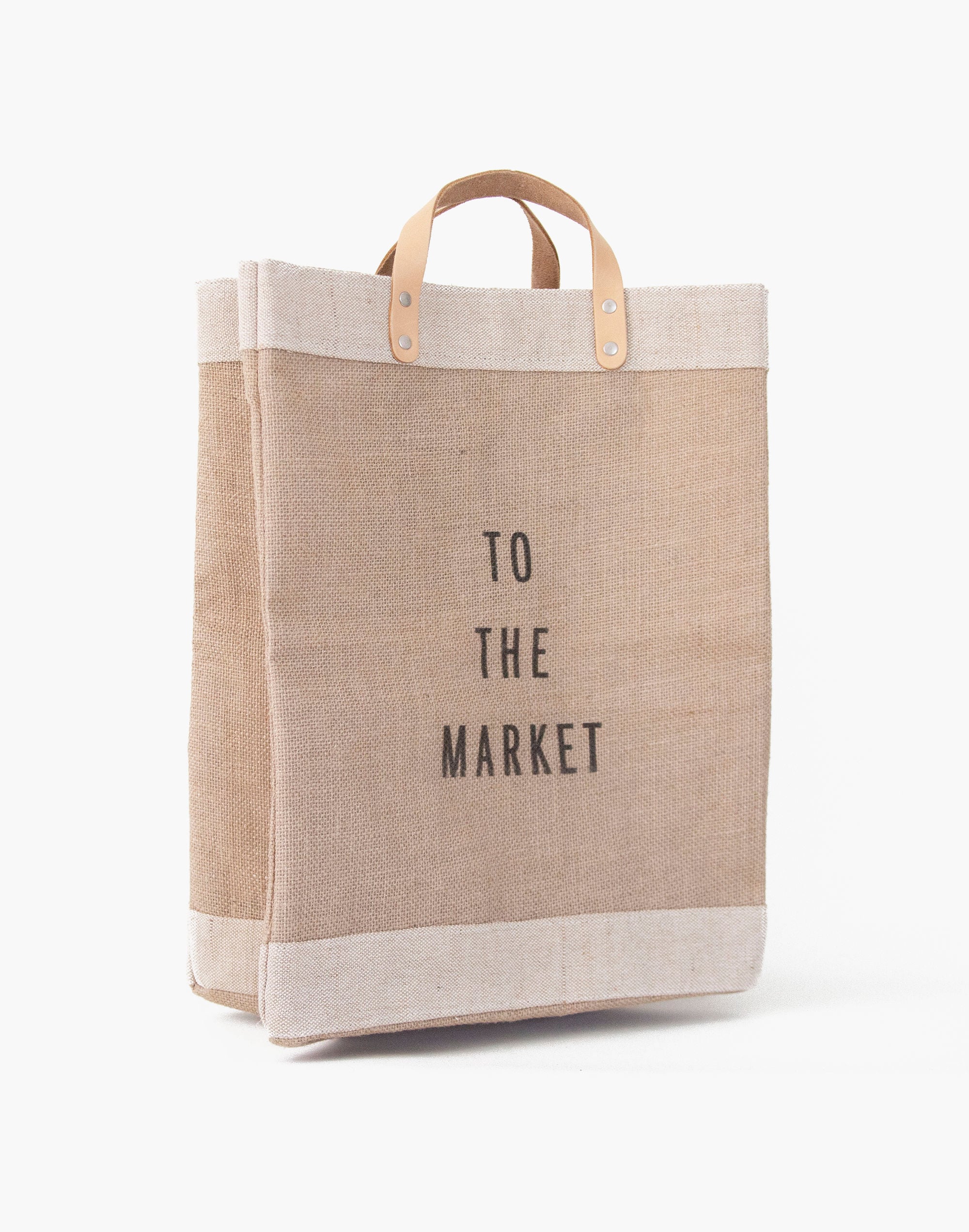 Apolis To the Market Reusable Market Tote Bag