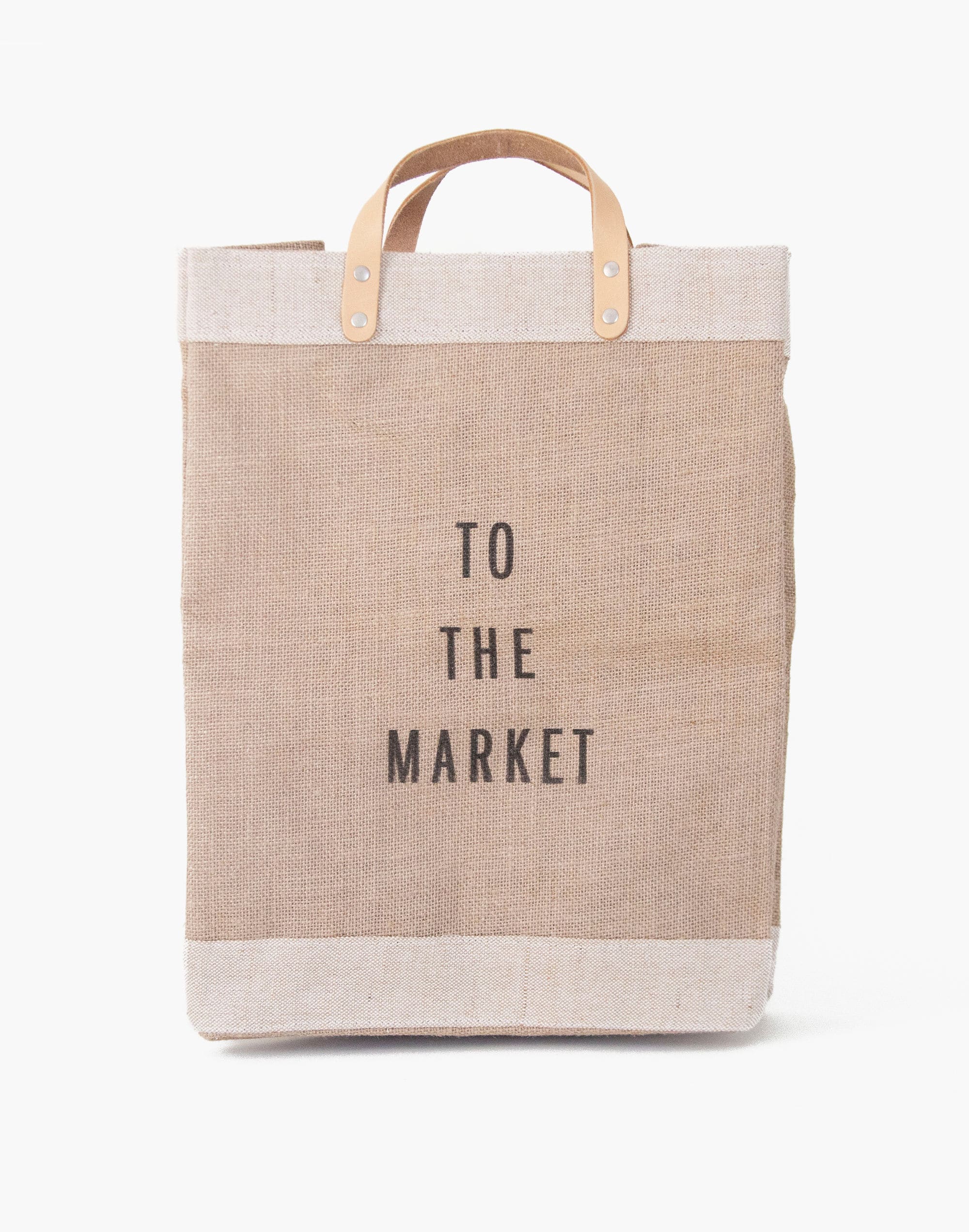 Apolis To the Market Reusable Market Tote Bag
