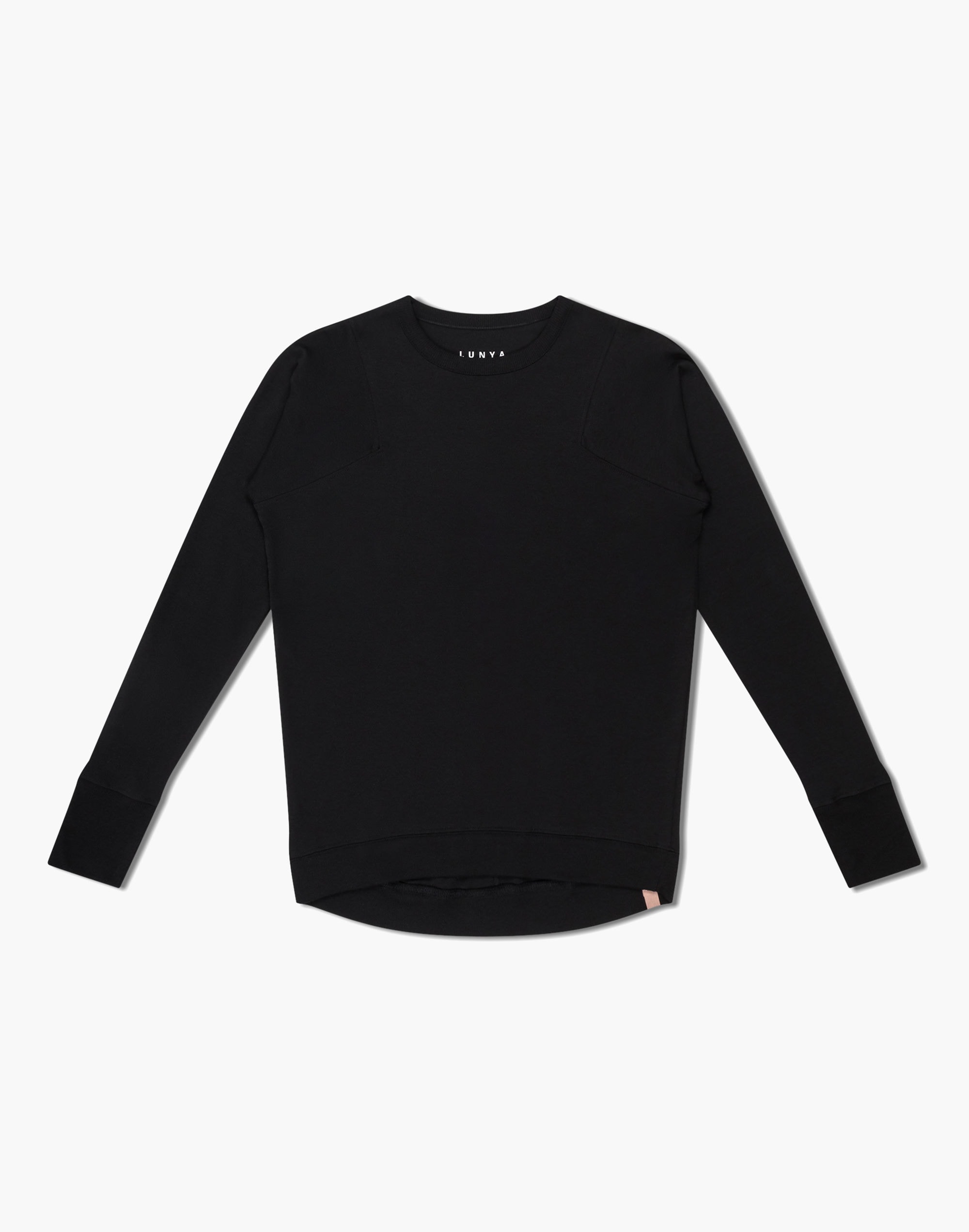 Lunya&reg; Organic Pima Sleep Long-Sleeve Crew Tee