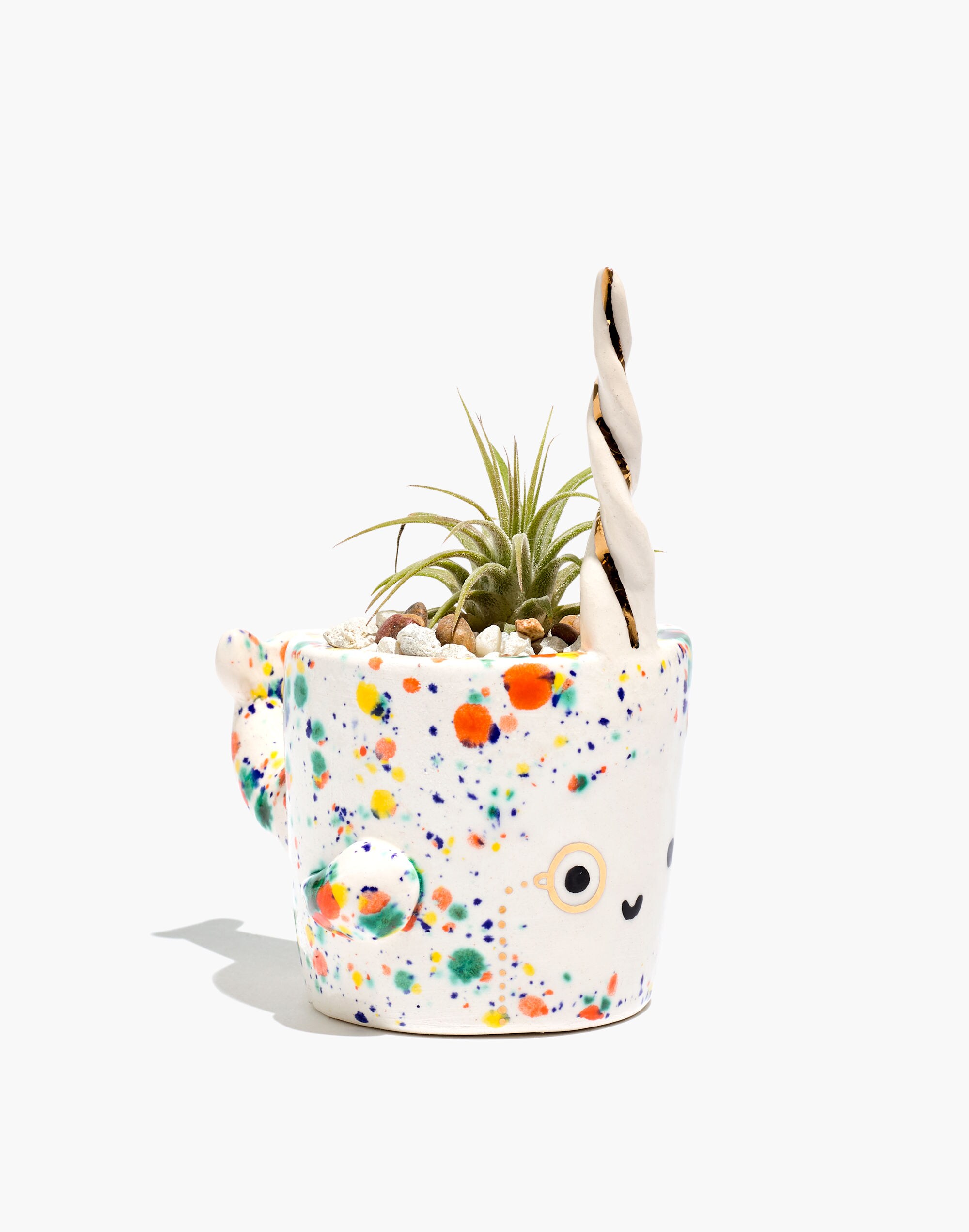 Scavenge + Bloom&trade; Narwhal Monomal Mini Planter