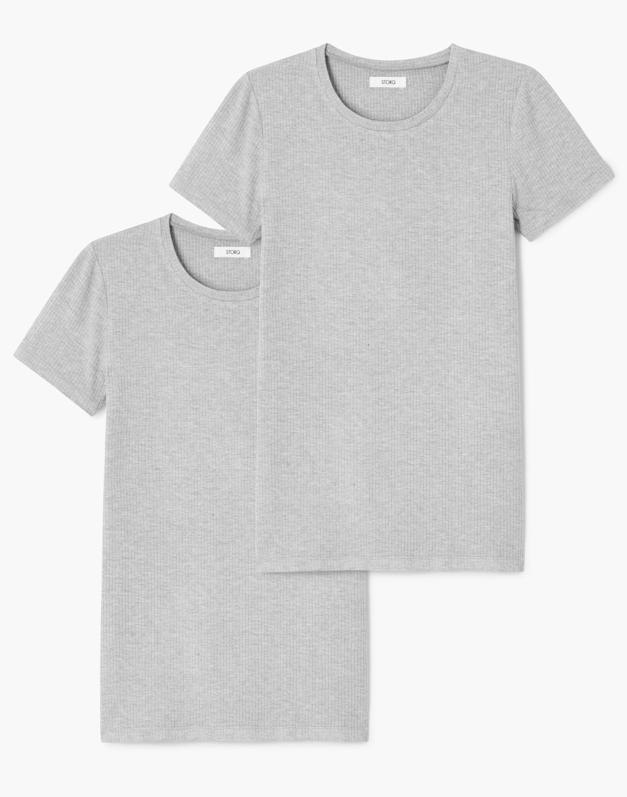 Storq Two-Pack Maternity Rib Tees