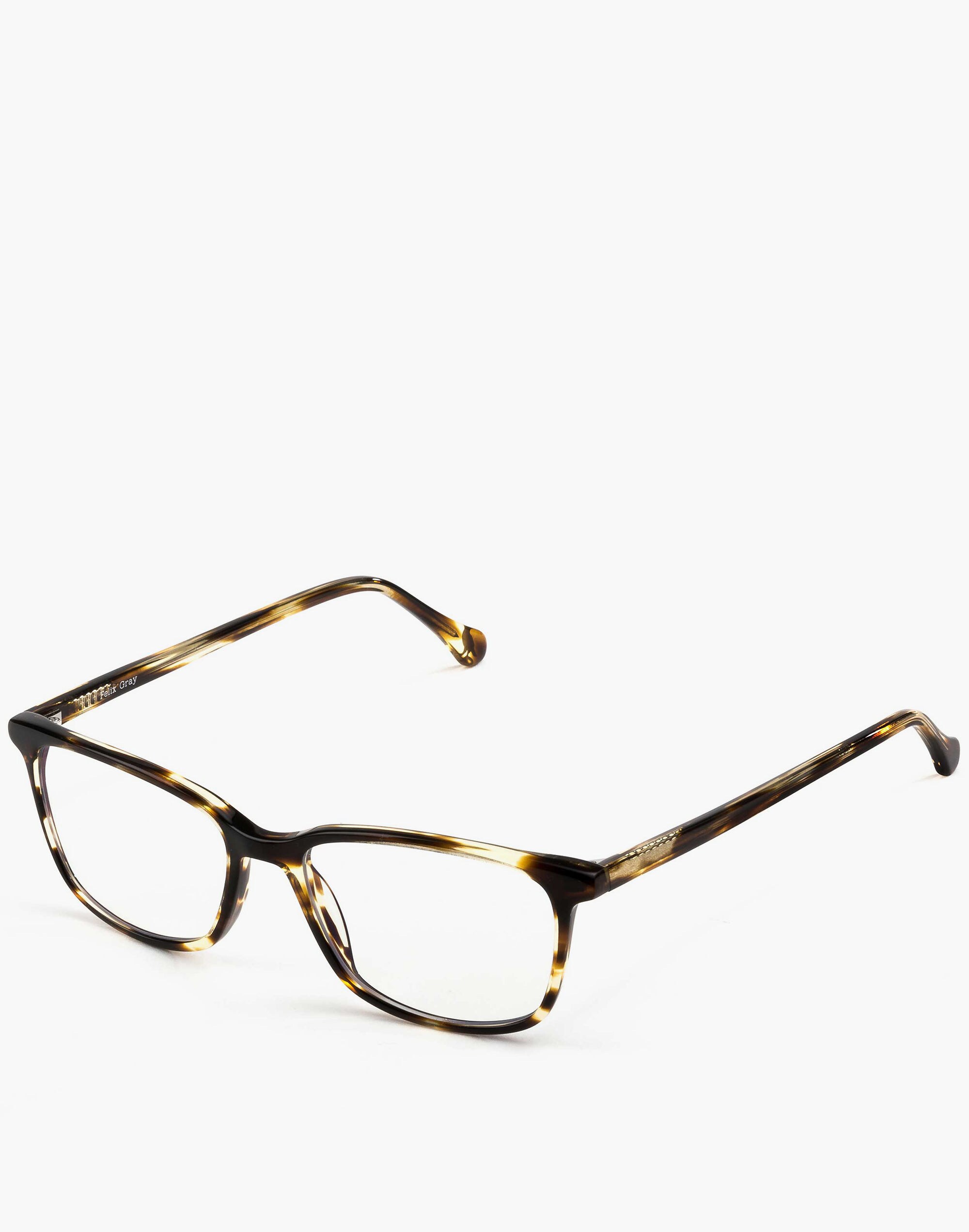 Felix Gray Faraday Blue Light Glasses in Burnt Amber