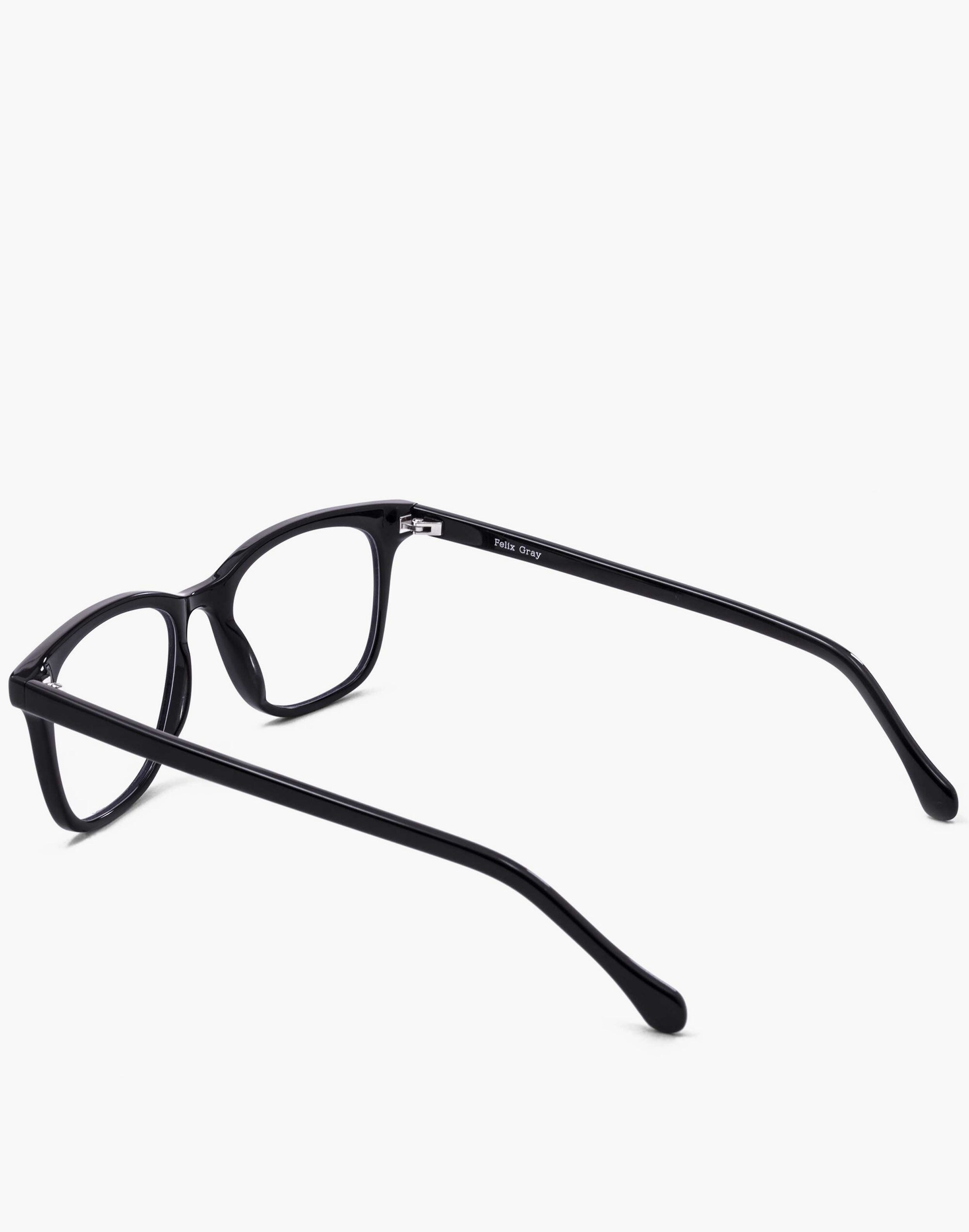 Felix Gray Hopper Blue Light Glasses in Black