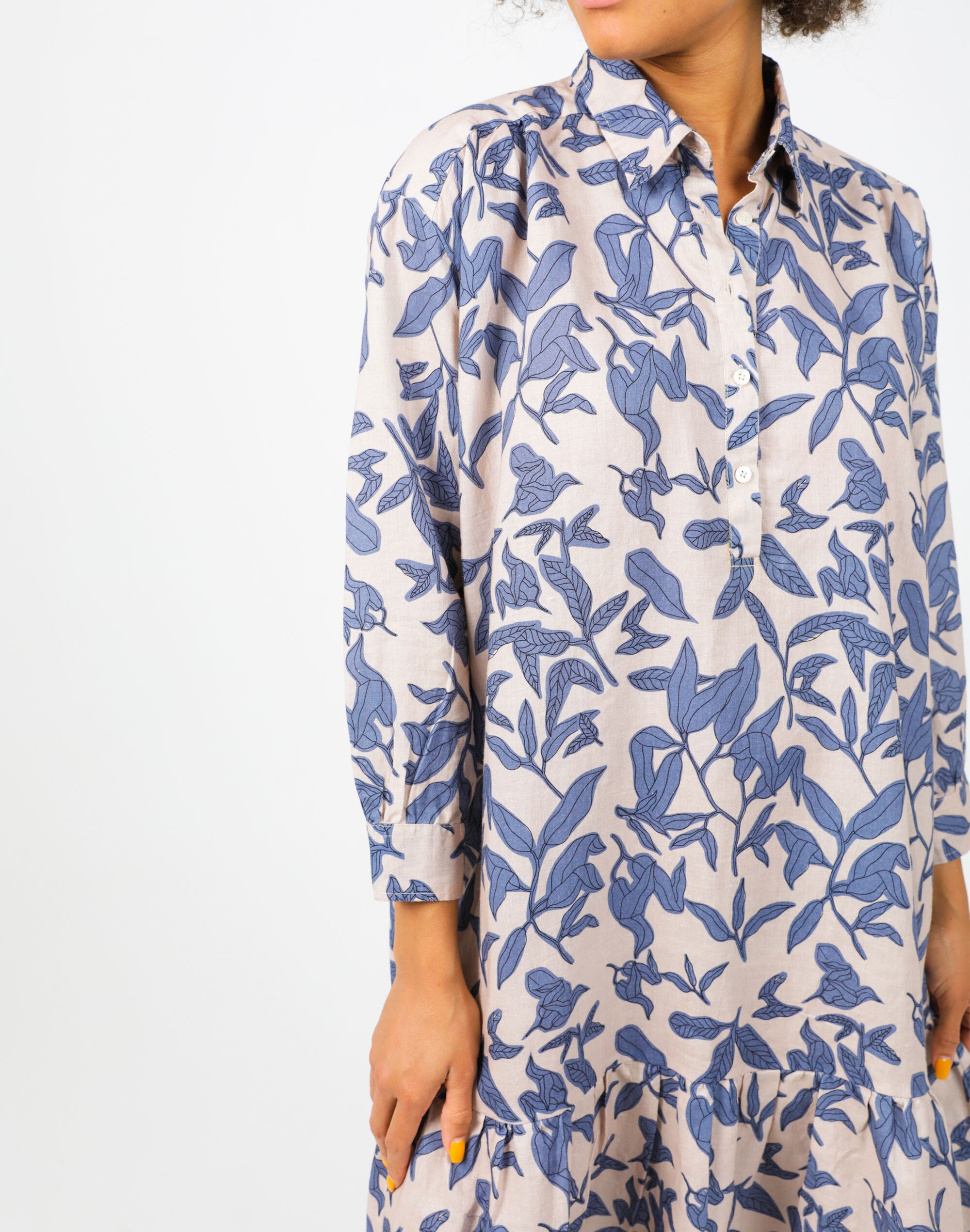 Lanhtropy Organic Linen Lola Popover Dress