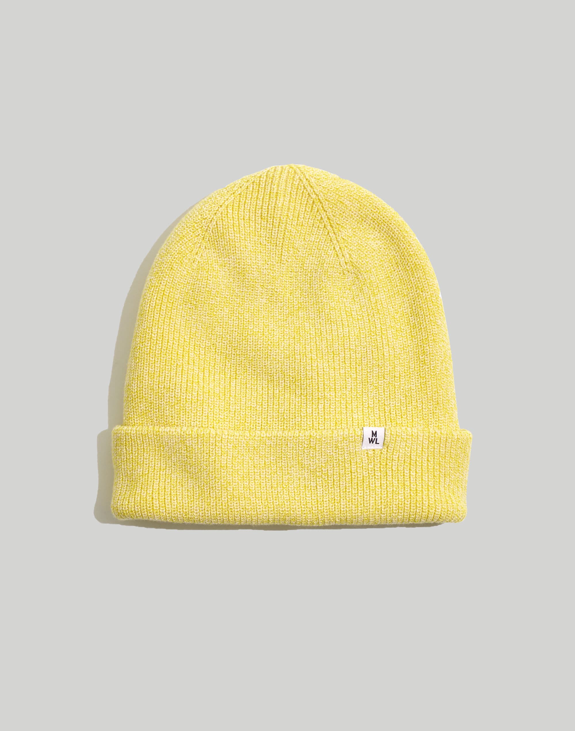recycled cotton cuffed beanie
