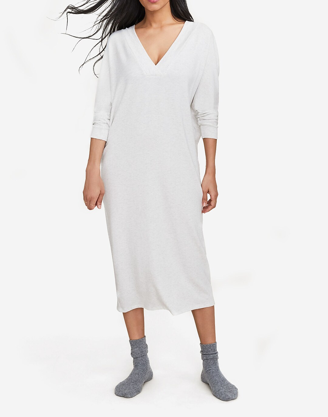 The Easy Going Nursing Tee Dress – HATCH Collection