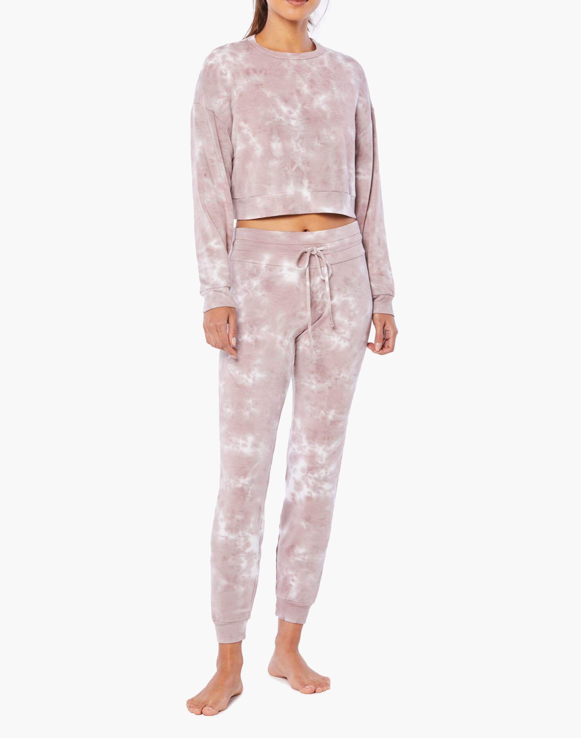 Beyond Yoga Garment-Dyed Lounge Around Midi Jogger Sweatpants