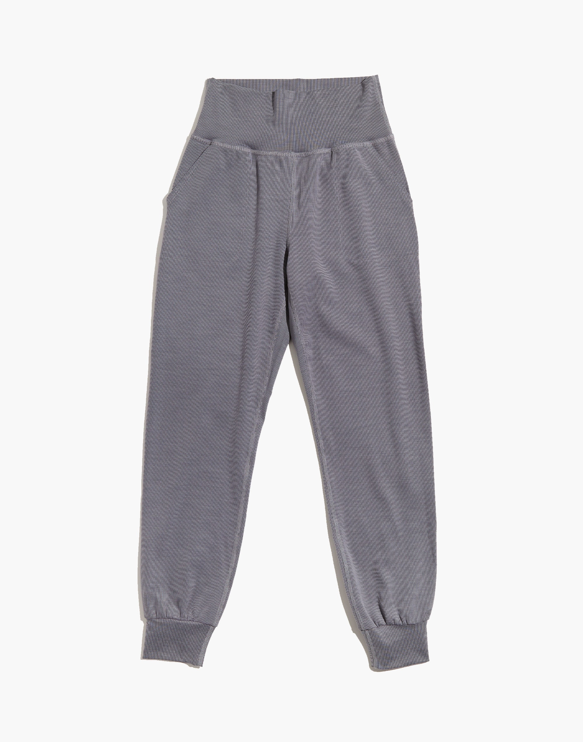 Beyond Yoga Midi Jogger Sweatpants in Heather Rib