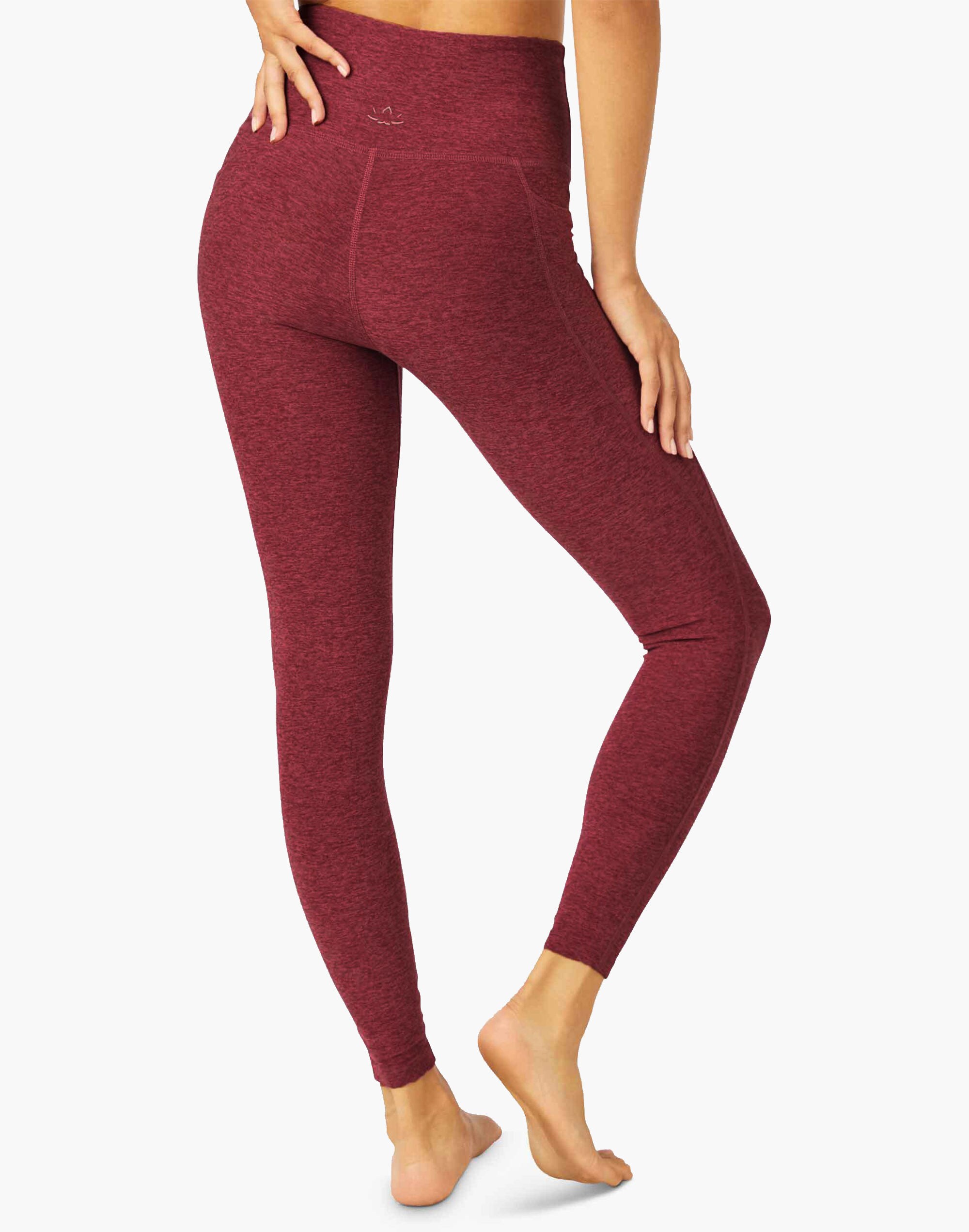 Beyond Yoga Out of Pocket High-Waisted Midi Leggings in Spacedye